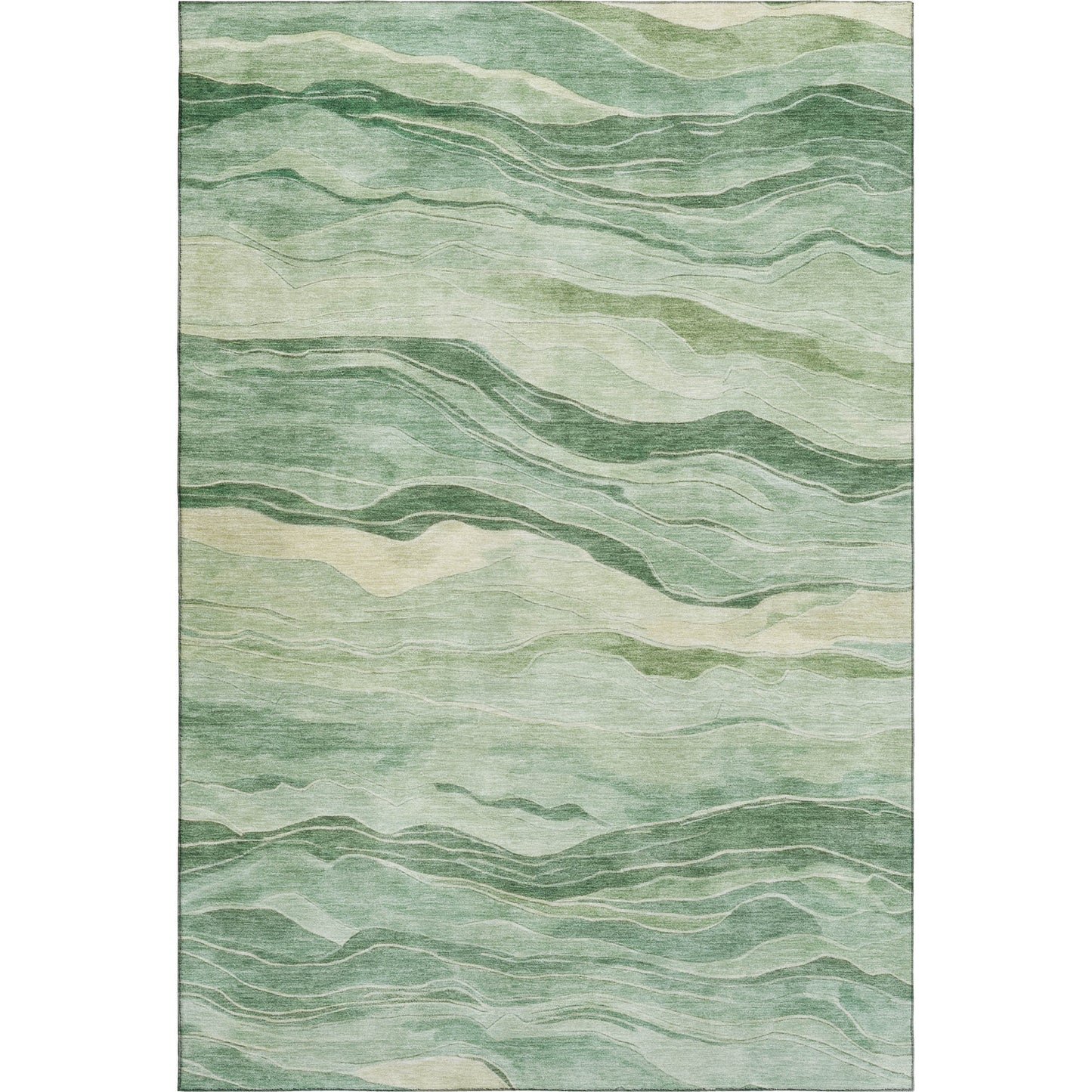 Machine Made Pacifica PA6 Green - Dalyn Rugs