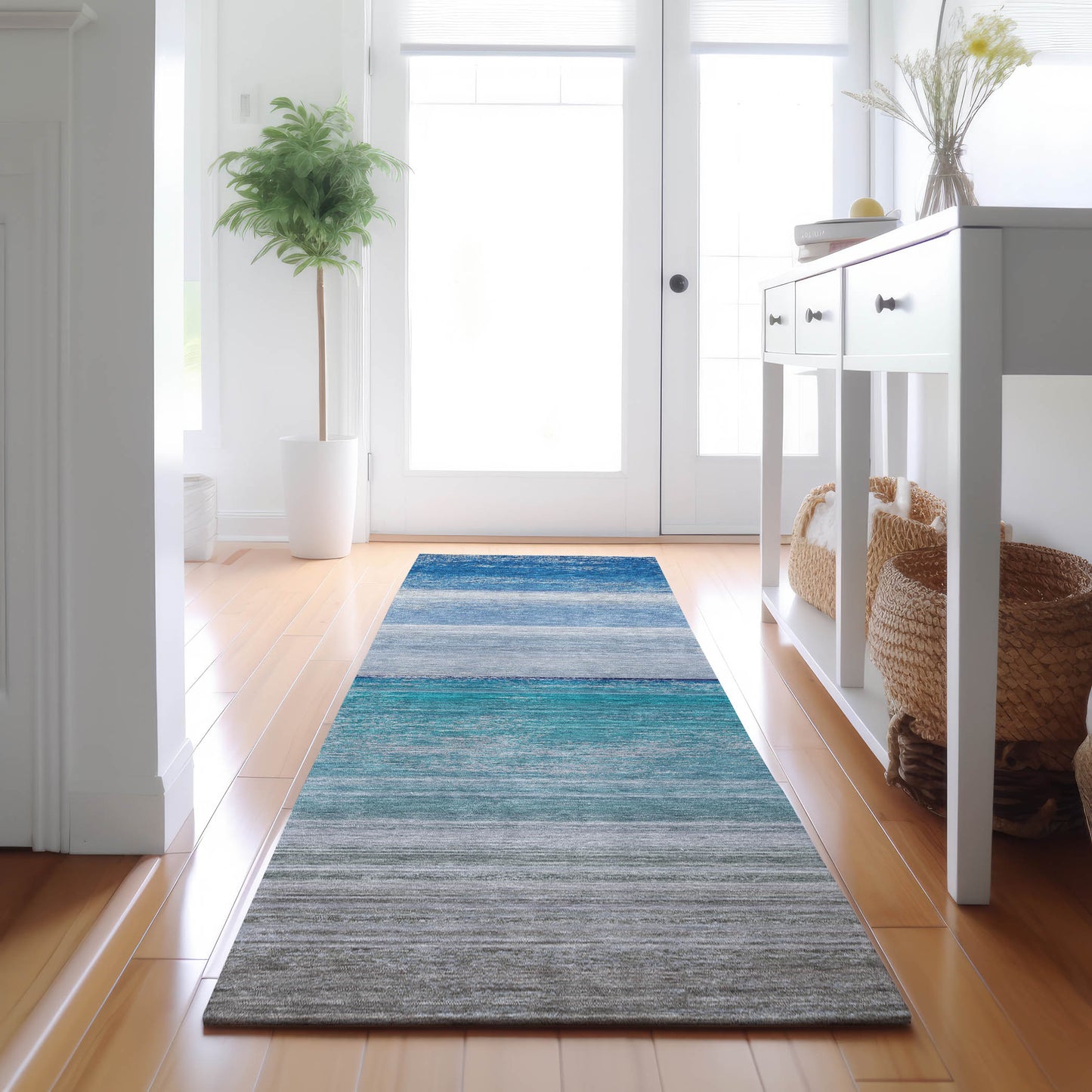 Machine Made Pacifica PA7 Sky - Dalyn Rugs