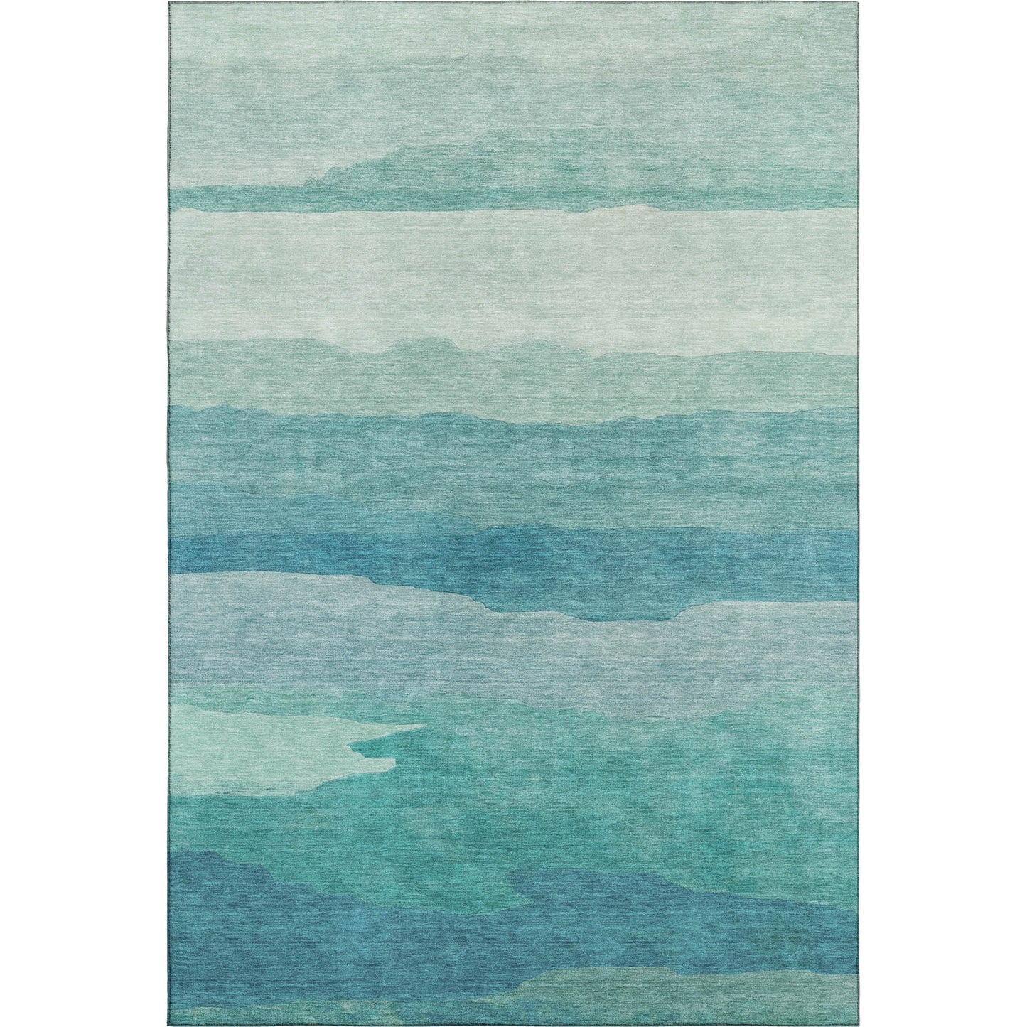 Machine Made Pacifica PA9 Turquoise - Dalyn Rugs