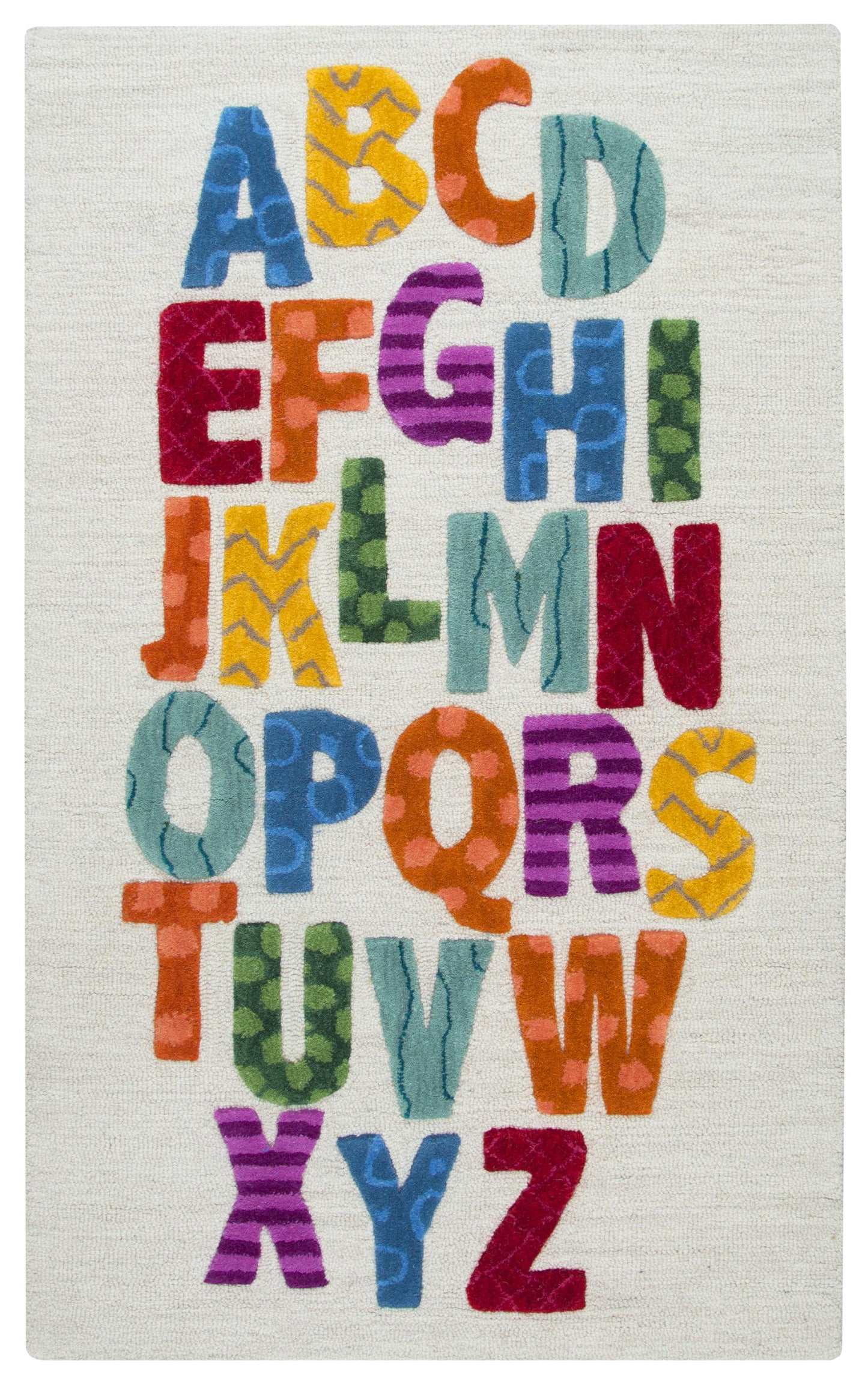 Play Day  PD597A Ivory  Hand-Tufted Rug - Rizzy