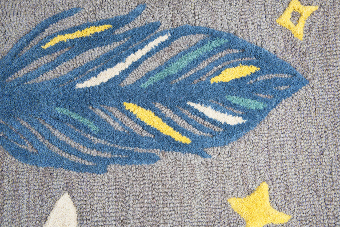 Play Day  PD599A Gray Hand-Tufted Rug - Rizzy