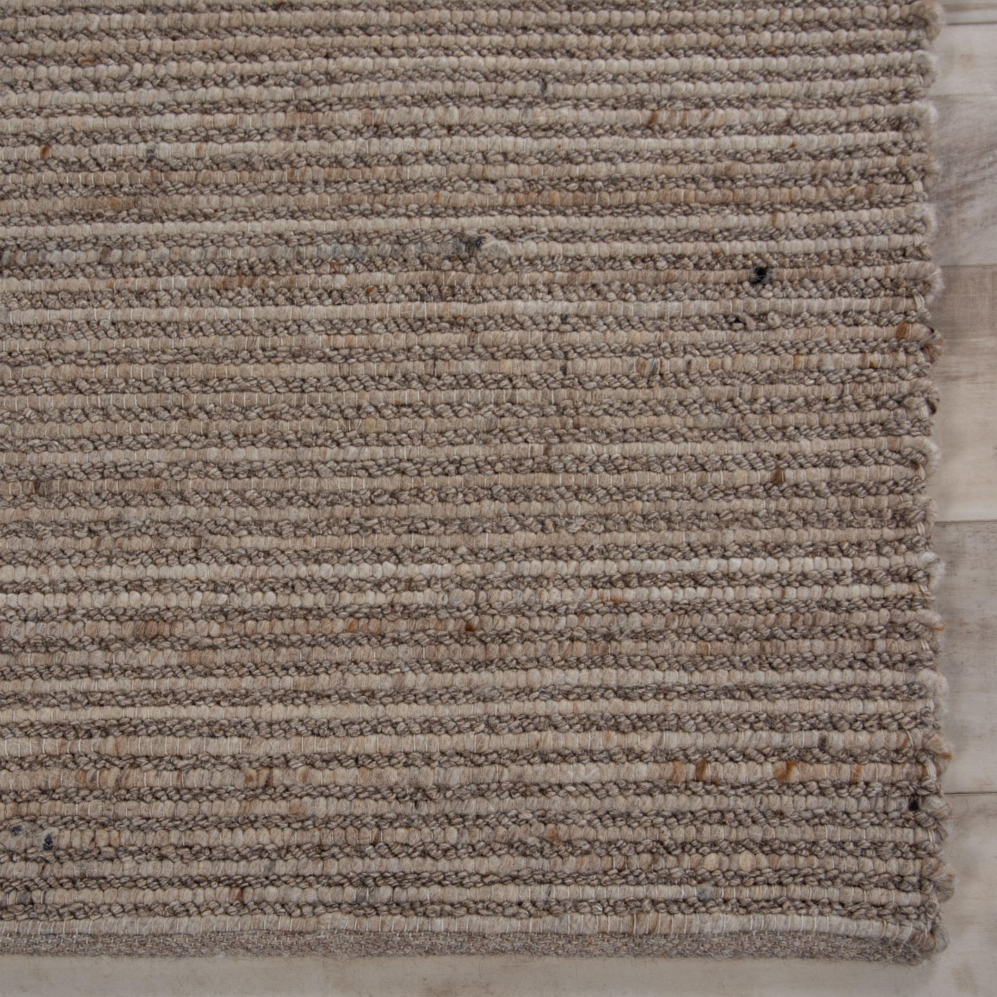 Petra PET246 Taupe Hand Woven Rug - Rizzy