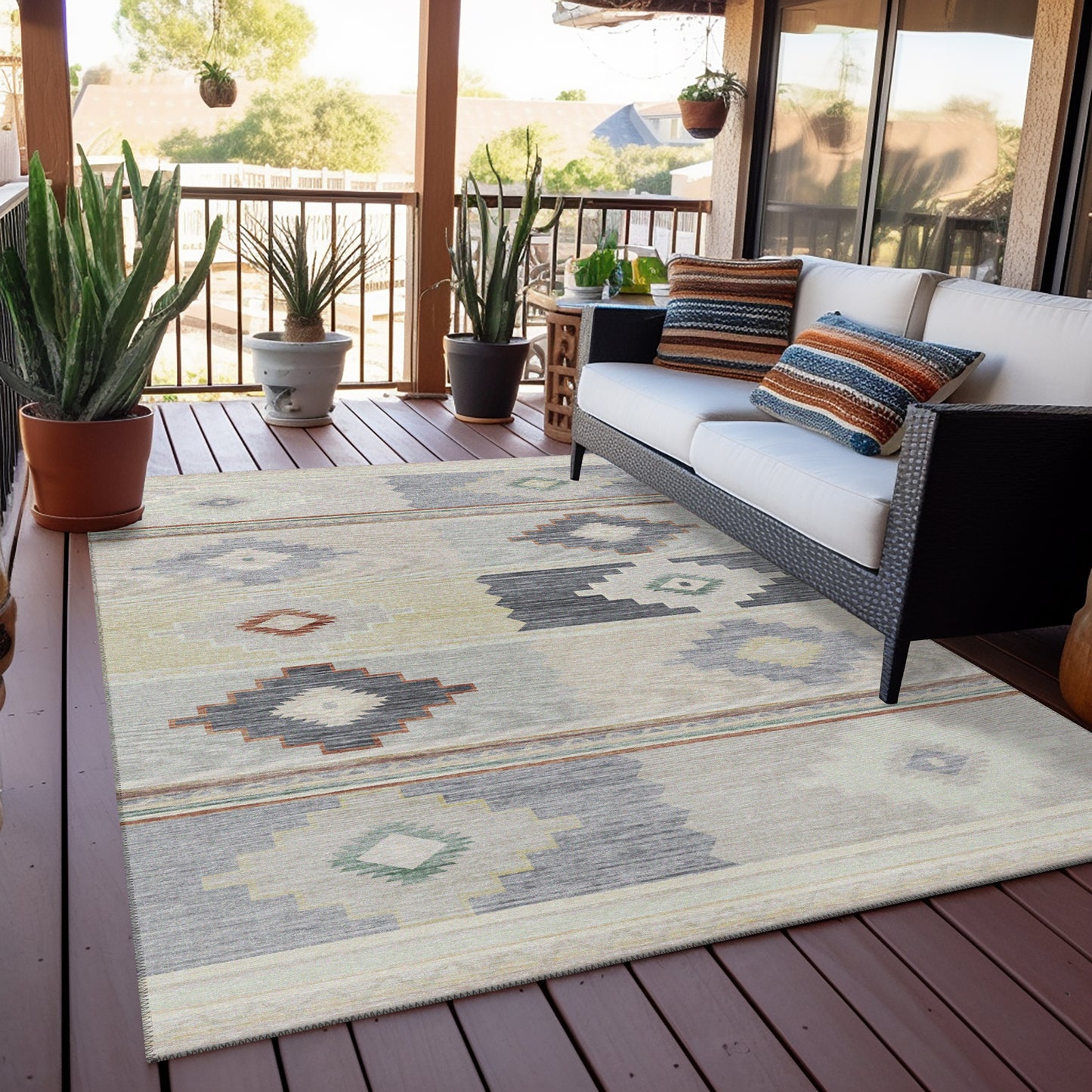 Machine Made Phoenix PH1 Ivory - Dalyn Rugs