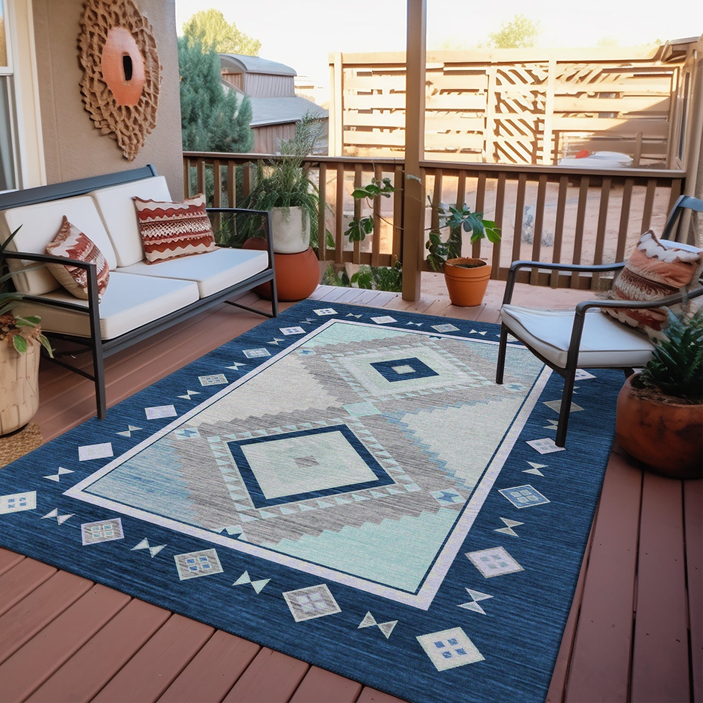 Machine Made Phoenix PH2 Denim - Dalyn Rugs