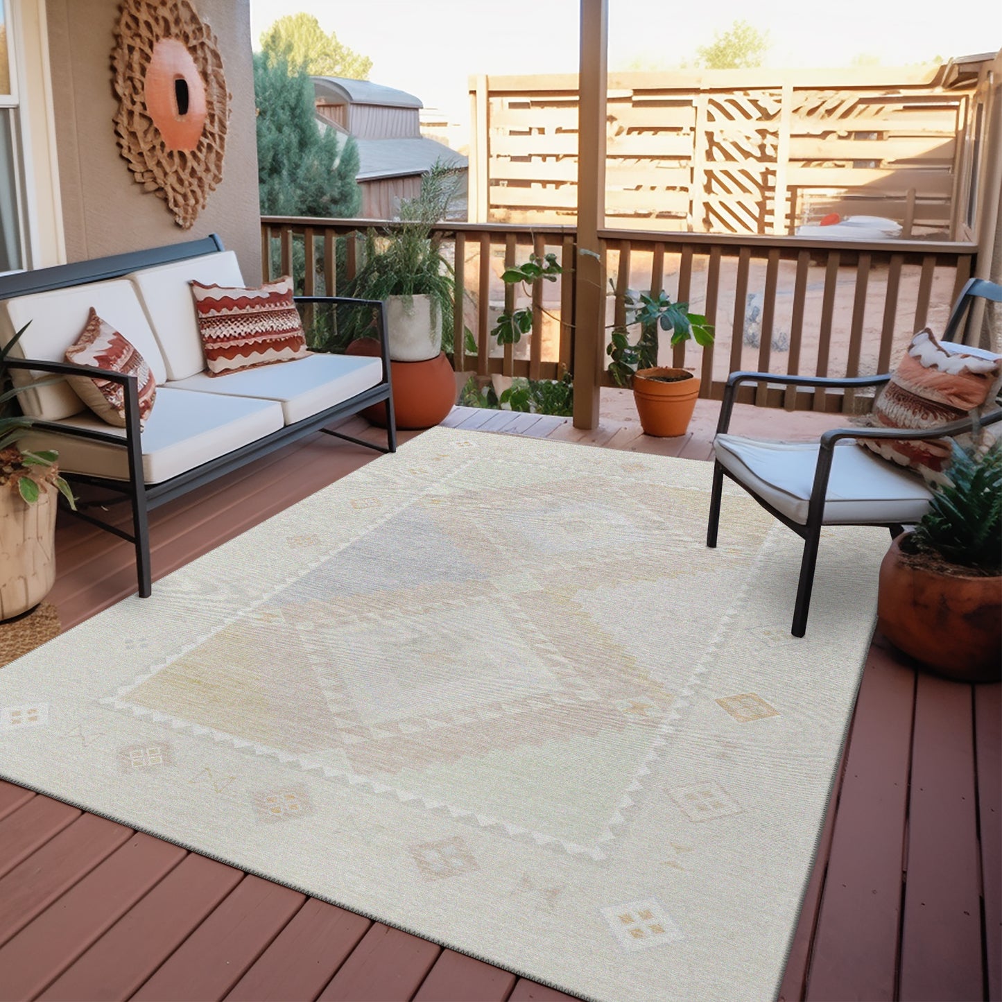 Machine Made Phoenix PH2 Ivory - Dalyn Rugs