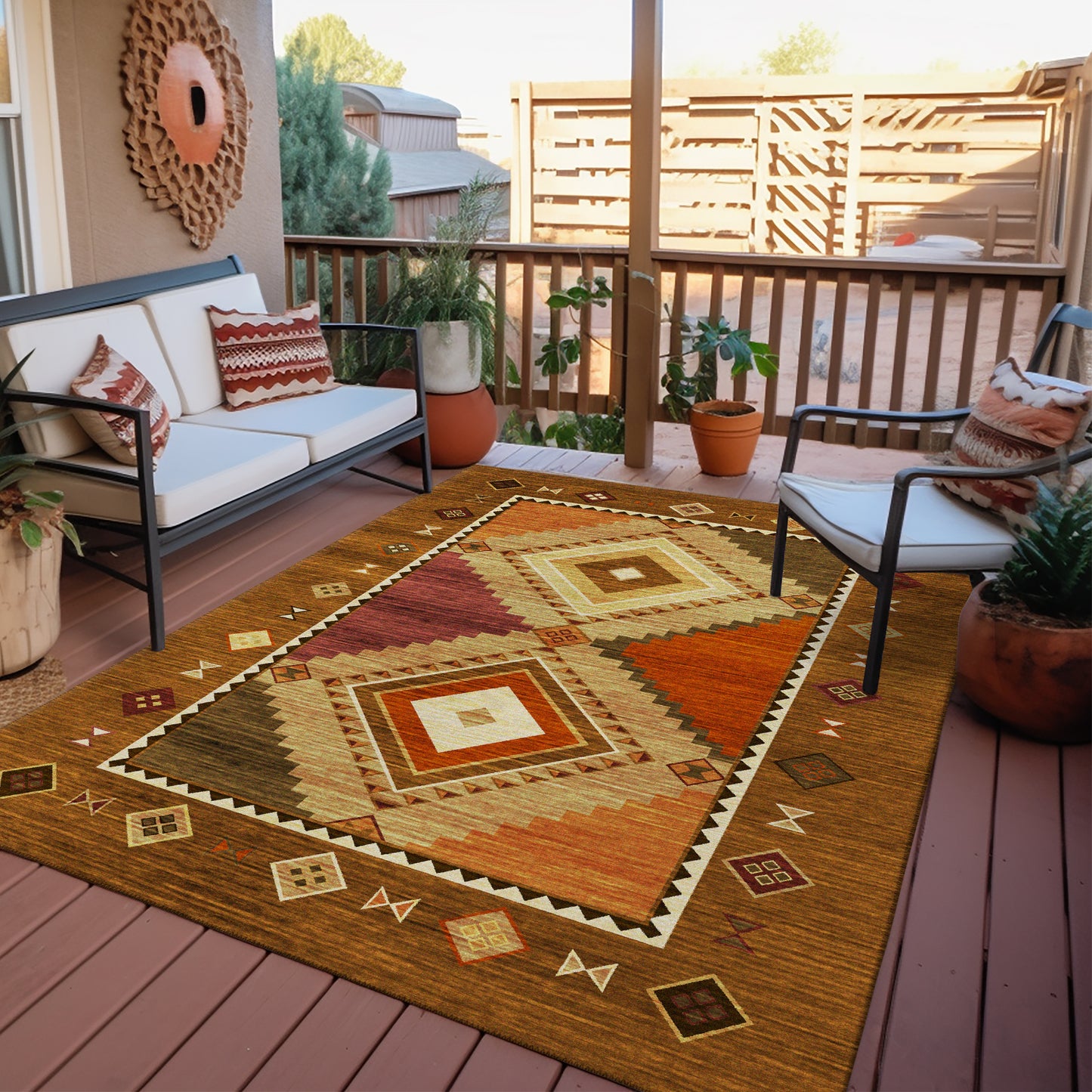 Machine Made Phoenix PH2 Walnut - Dalyn Rugs