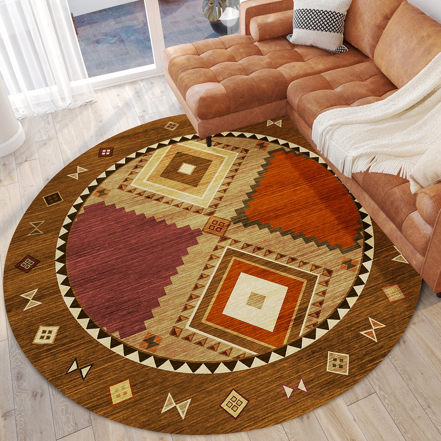 Machine Made Phoenix PH2 Walnut - Dalyn Rugs