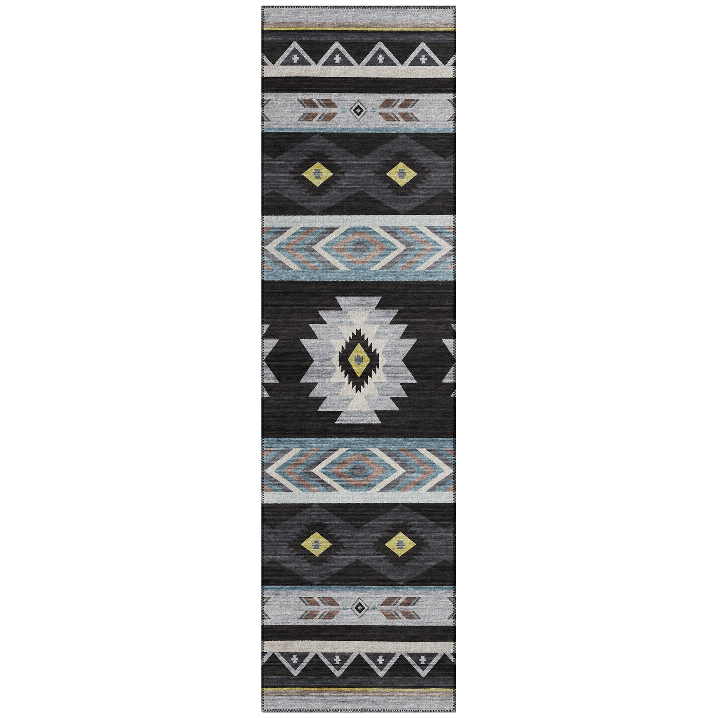 Machine Made Phoenix PH3 Black - Dalyn Rugs