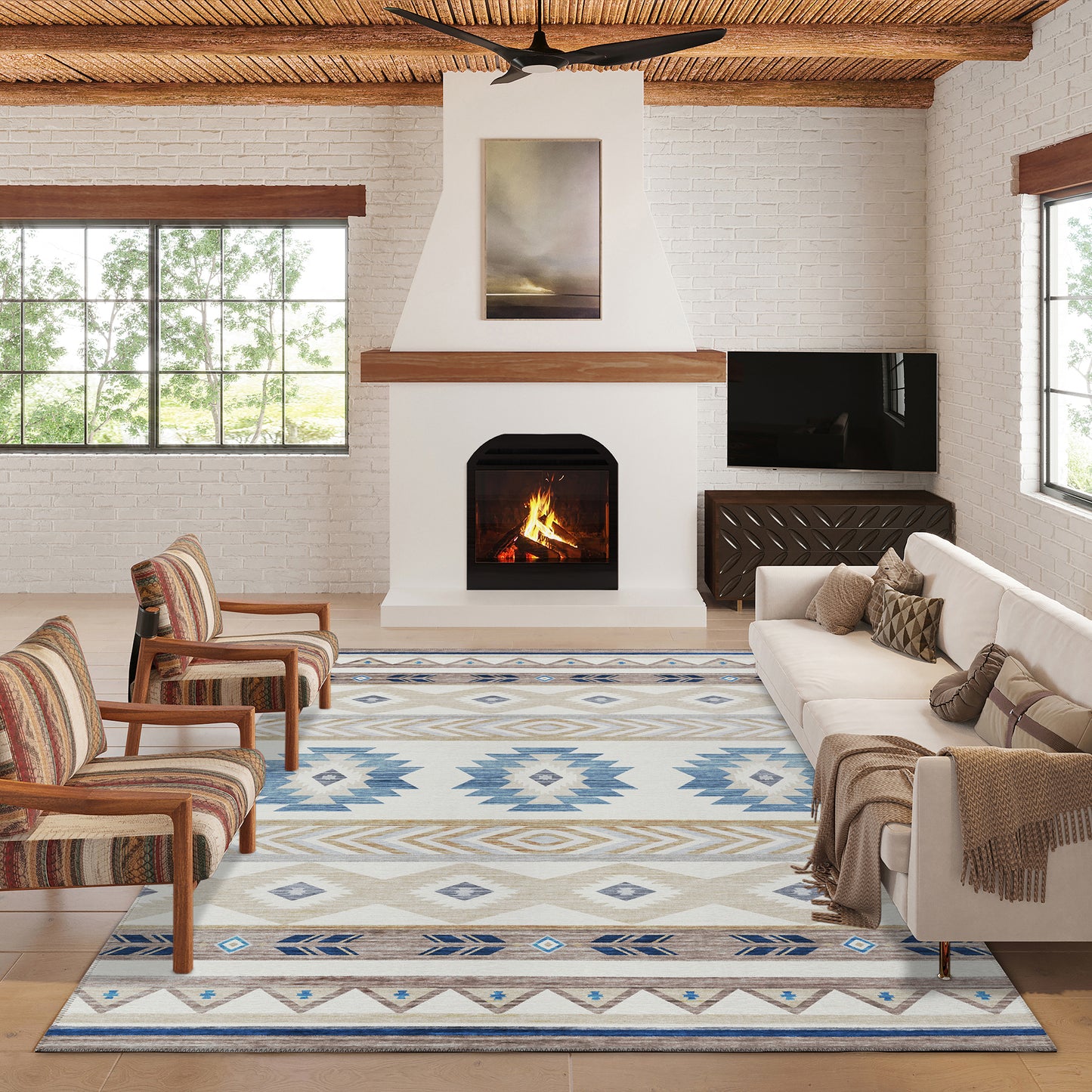 Machine Made Phoenix PH3 Ivory - Dalyn Rugs