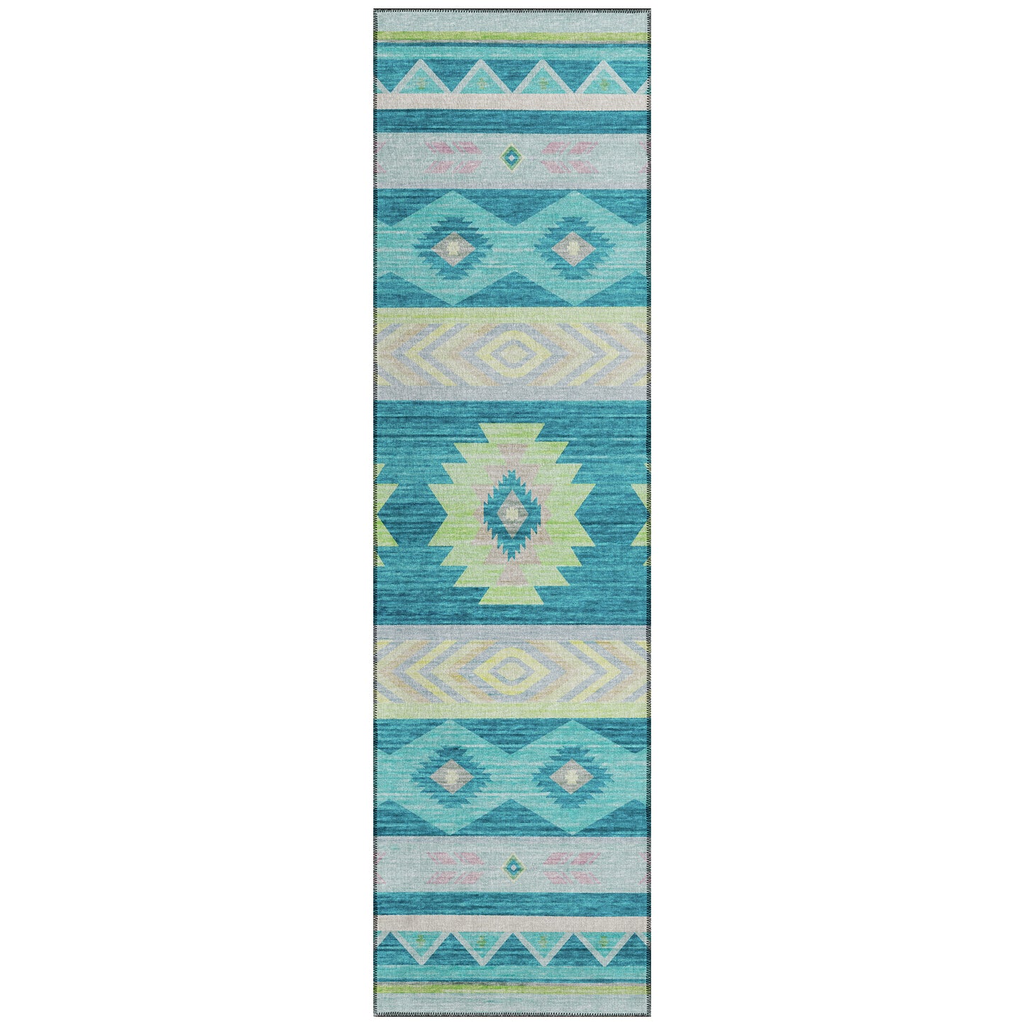 Machine Made Phoenix PH3 Teal - Dalyn Rugs