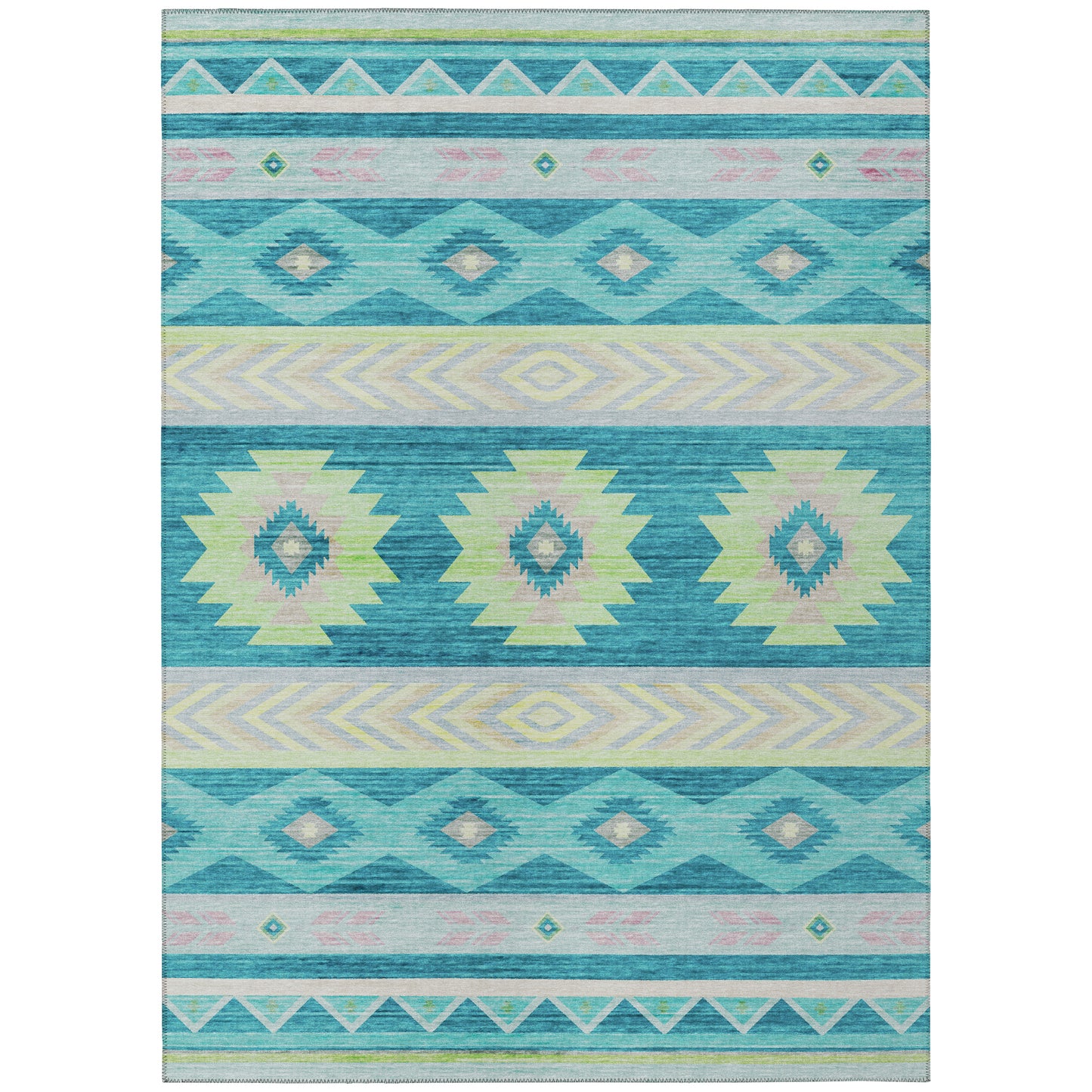 Machine Made Phoenix PH3 Teal - Dalyn Rugs