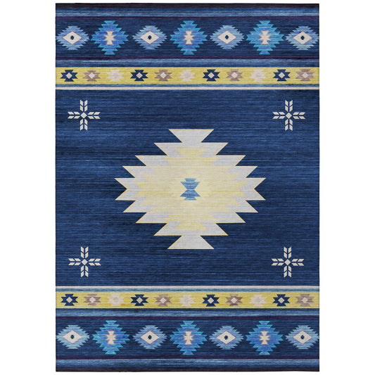 Machine Made Phoenix PH4 Navy - Dalyn Rugs
