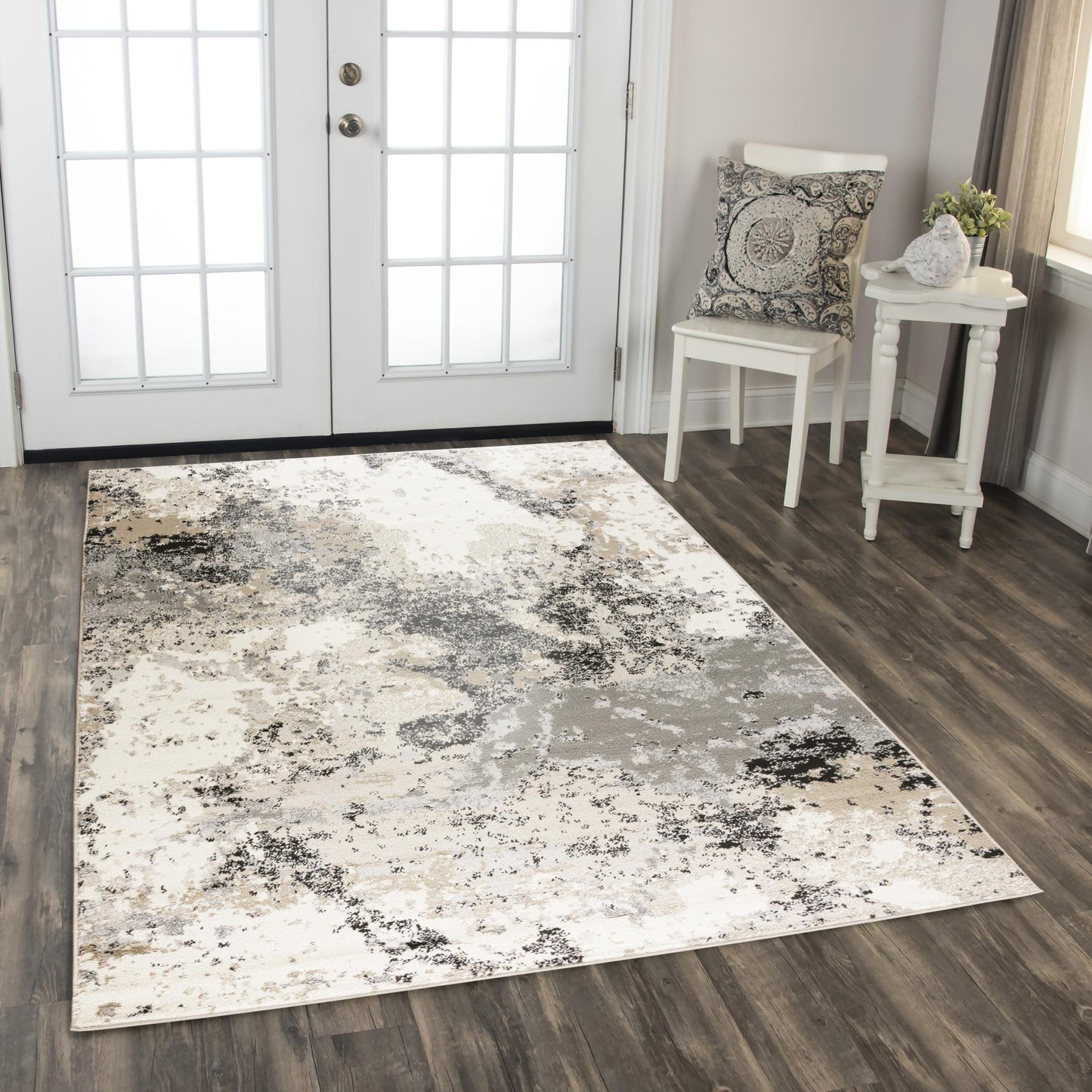 Palace PLC856 Beige Machine-Made Rug - Rizzy