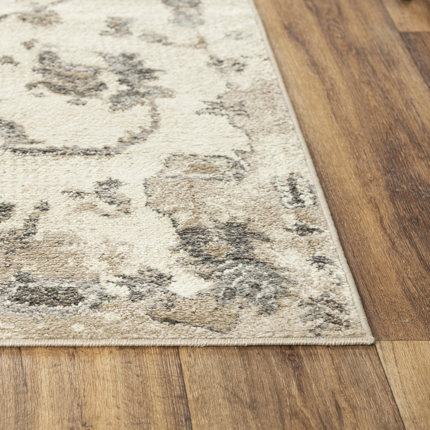 Palace PLC858 Beige Power Loomed Rug - Rizzy