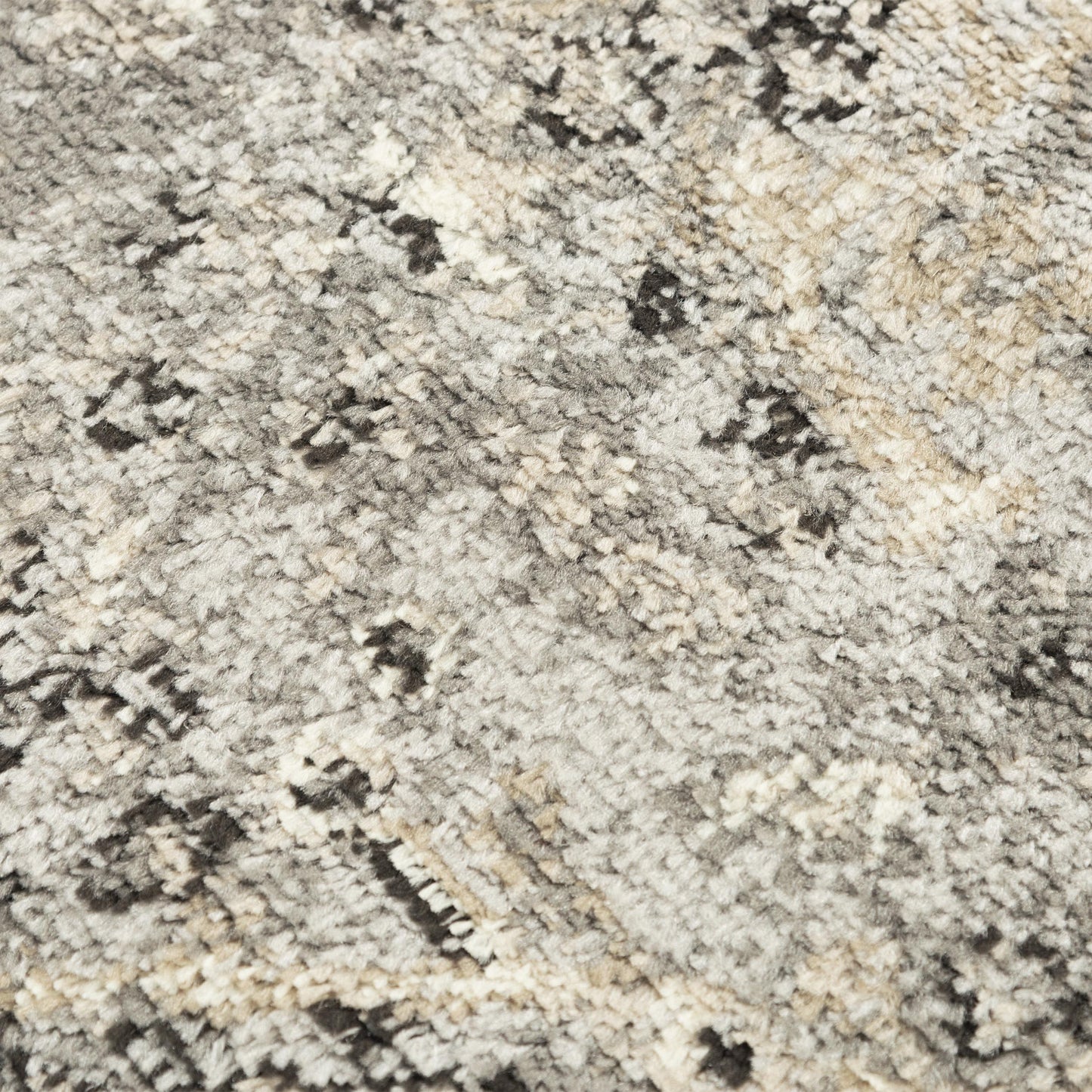Palace PLC859 Dark Gray Machine-Made Rug - Rizzy