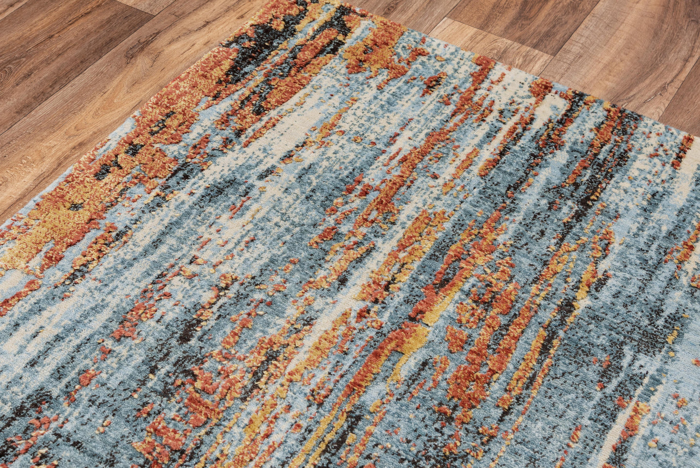 Premier PMR103 Blue Hybrid Rug - Rizzy