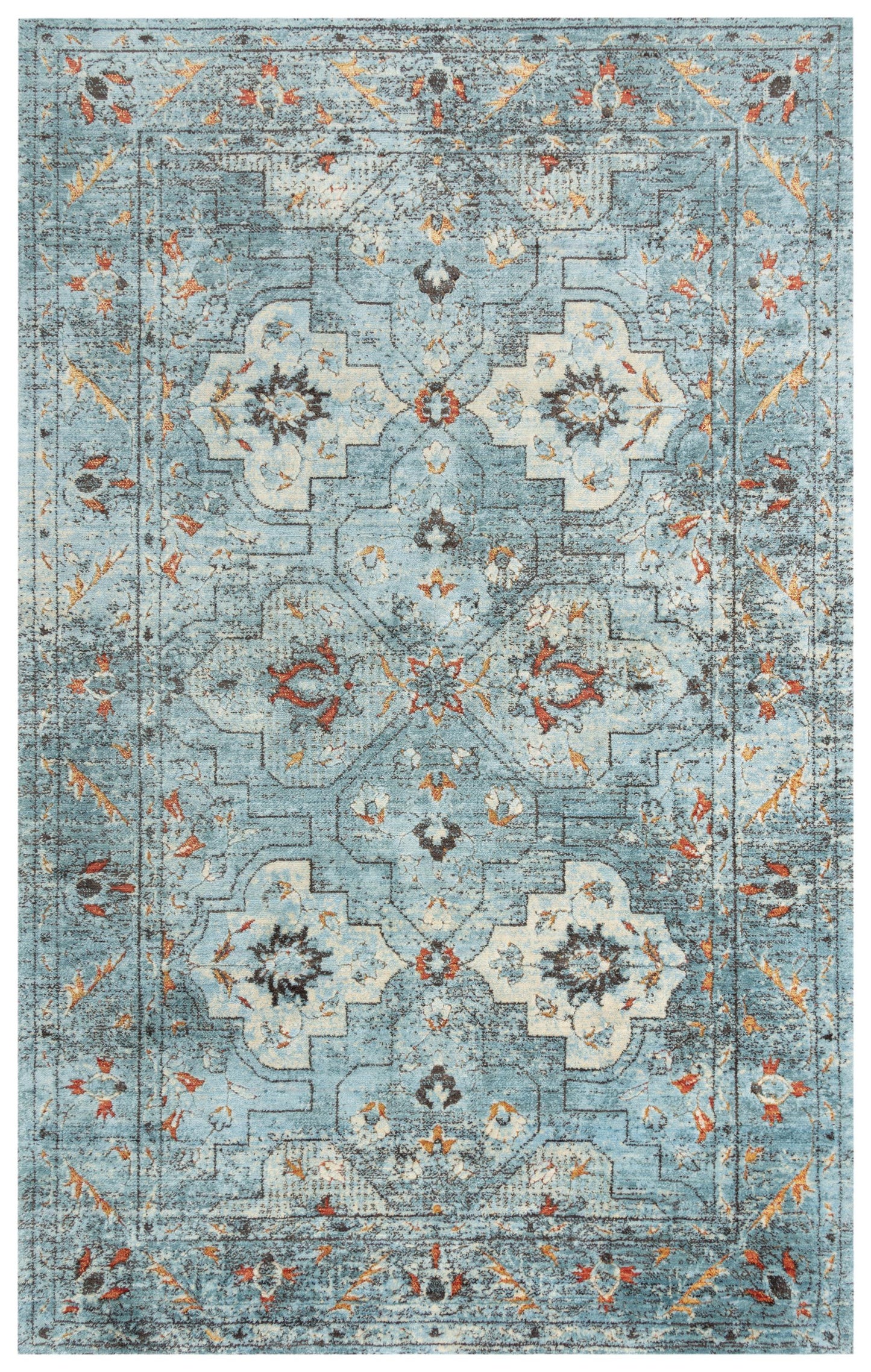 Premier PMR110 Blue Hybrid Rug - Rizzy