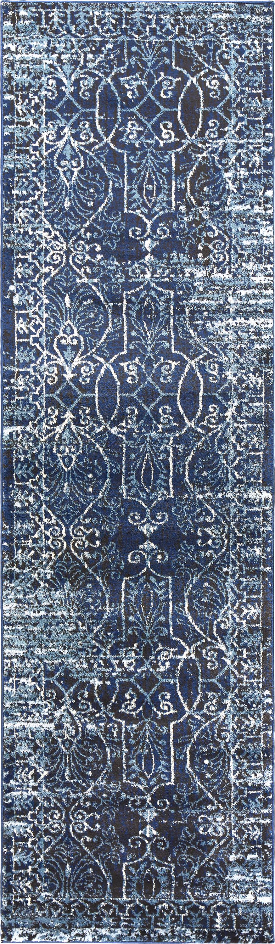 Panache PN6964 Blue/Ivory Machine-Made Rug - Rizzy