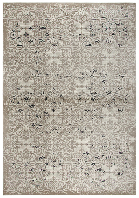 Panache PN6970 Beige/Taupe Machine-Made Rug - Rizzy