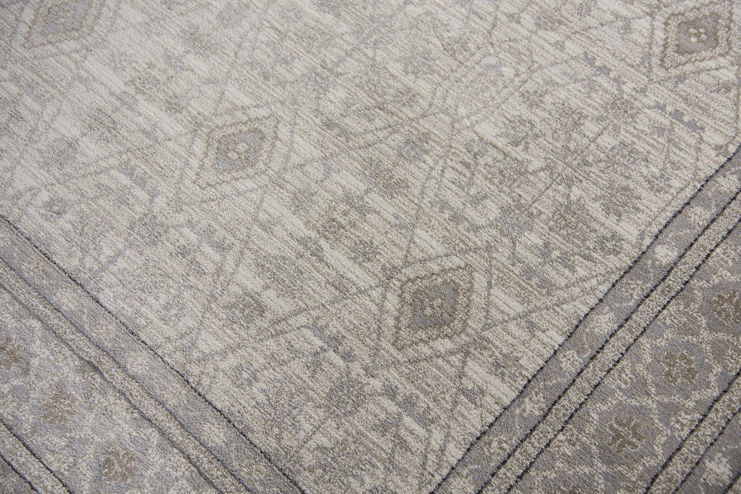 Panache PN6976 Beige/Taupe Machine-Made Rug - Rizzy