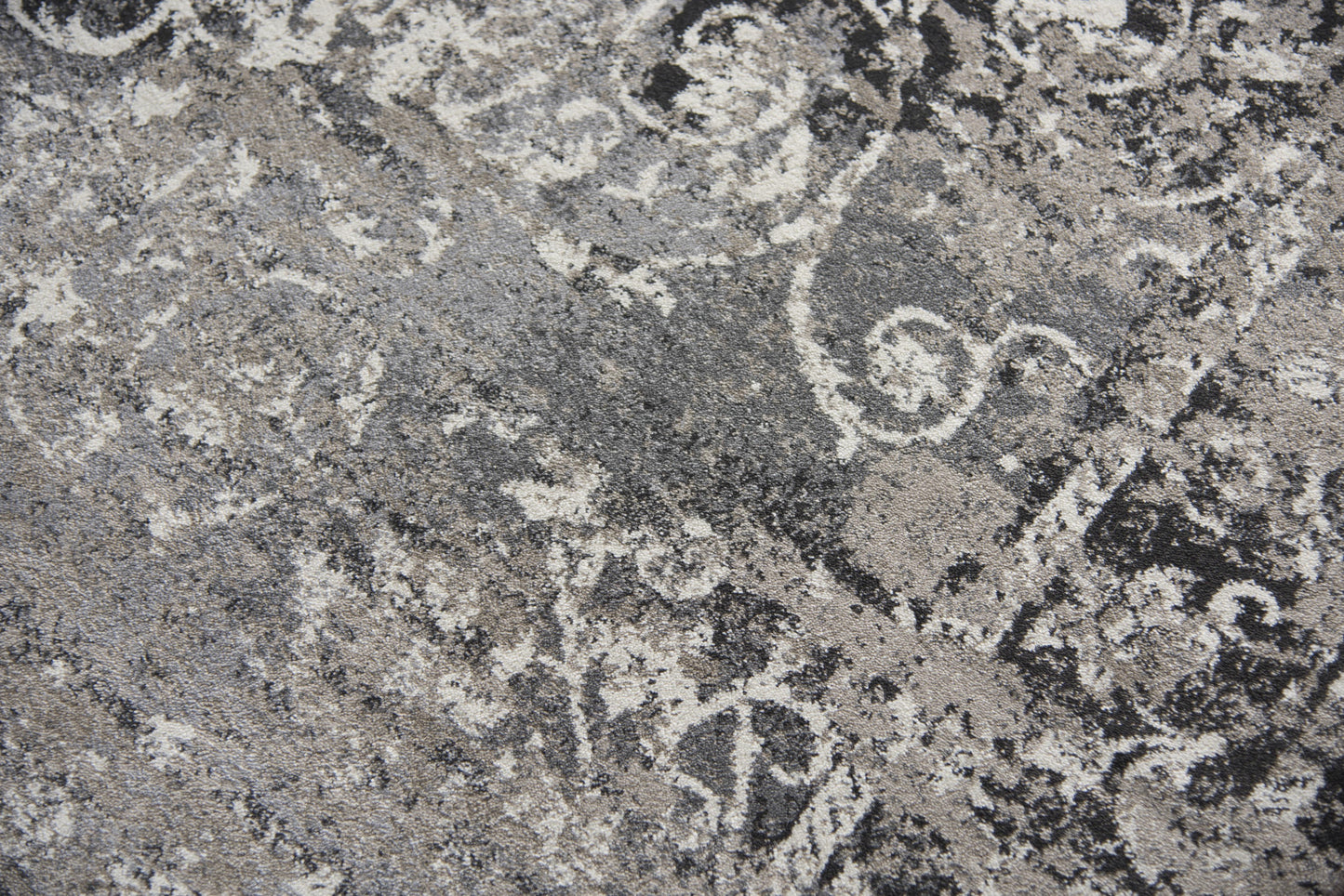 Panache PN6981 Taupe/Gray Power Loomed Rug - Rizzy