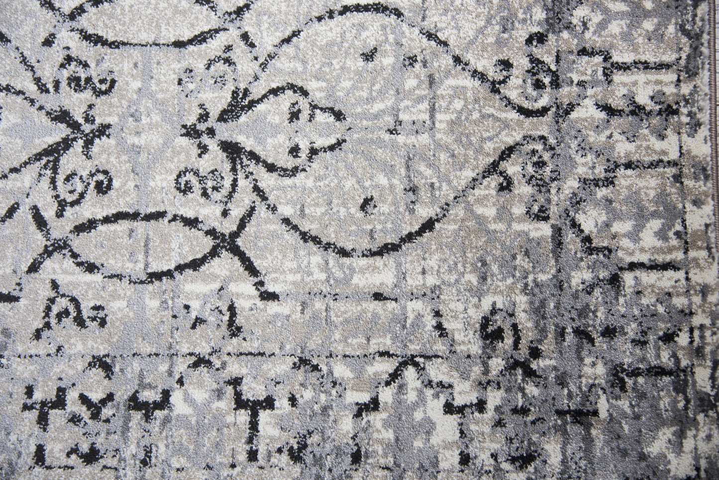 Panache PN6982 Taupe/Natural Machine-Made Rug - Rizzy