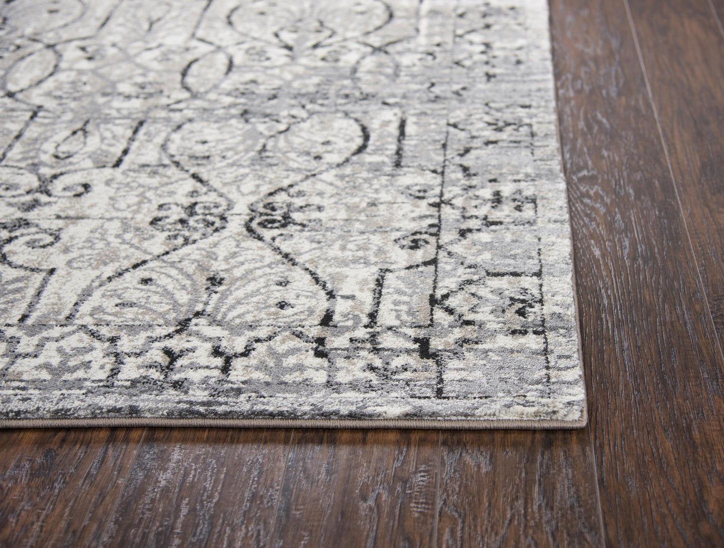 Panache PN6982 Taupe/Natural Machine-Made Rug - Rizzy
