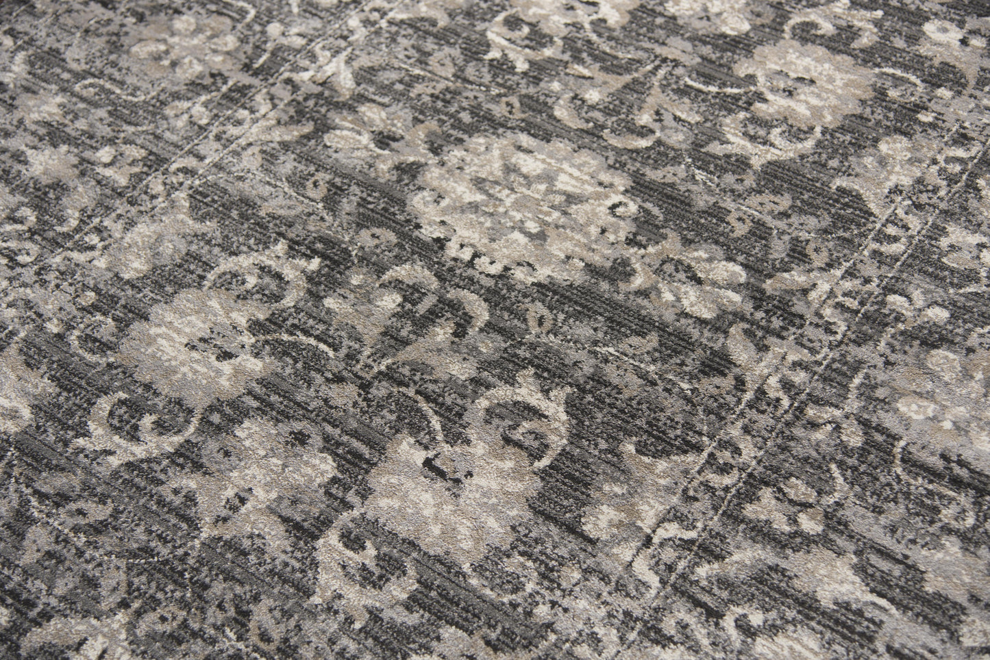 Panache PN6986 Gray/Taupe Machine-Made Rug - Rizzy