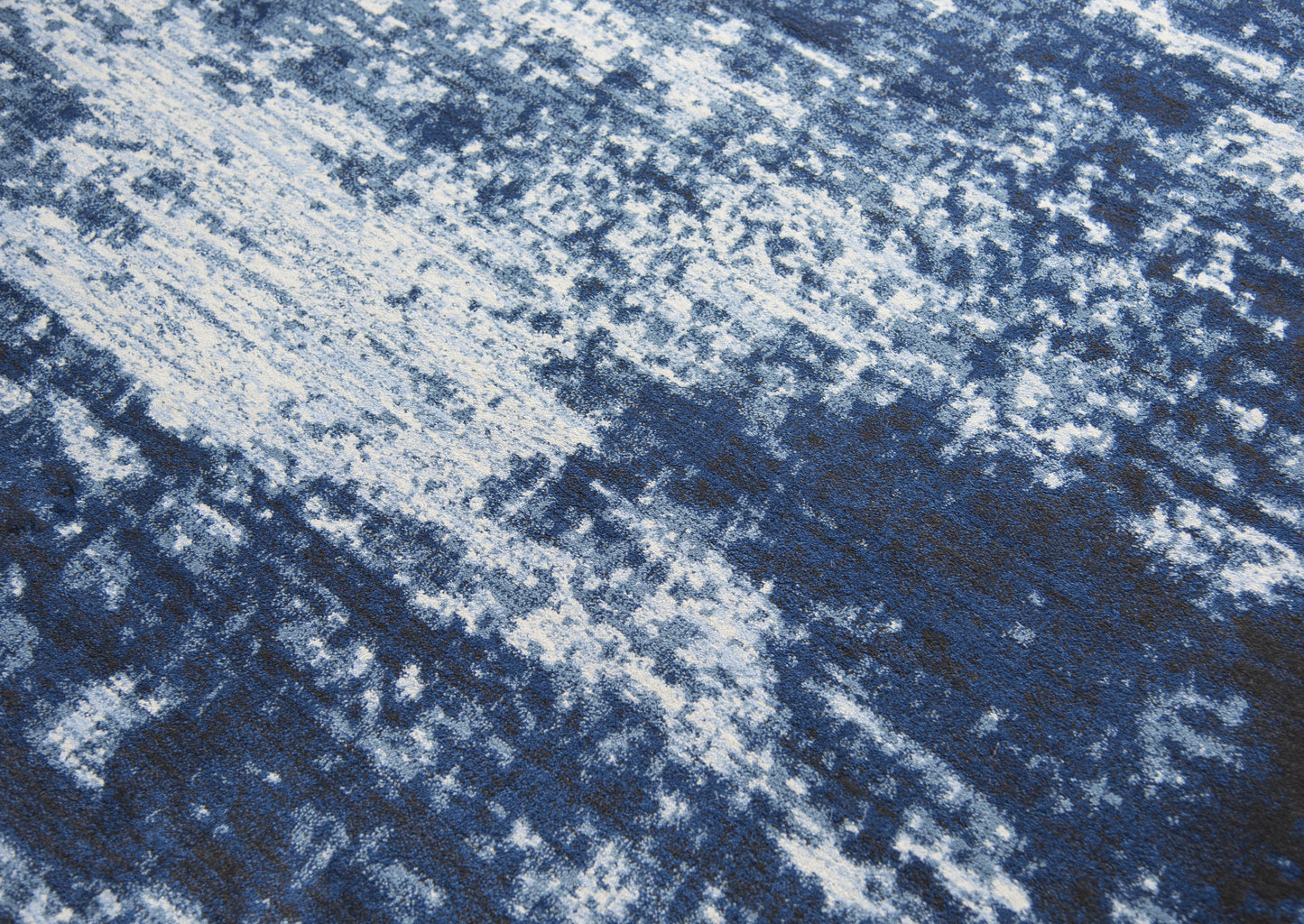 Panache PN6988 Ivory/Blue Machine-Made Rug - Rizzy