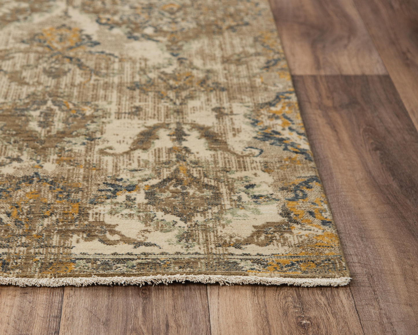 Platinum PNM101 Beige/Brown Hybrid Rug - Rizzy