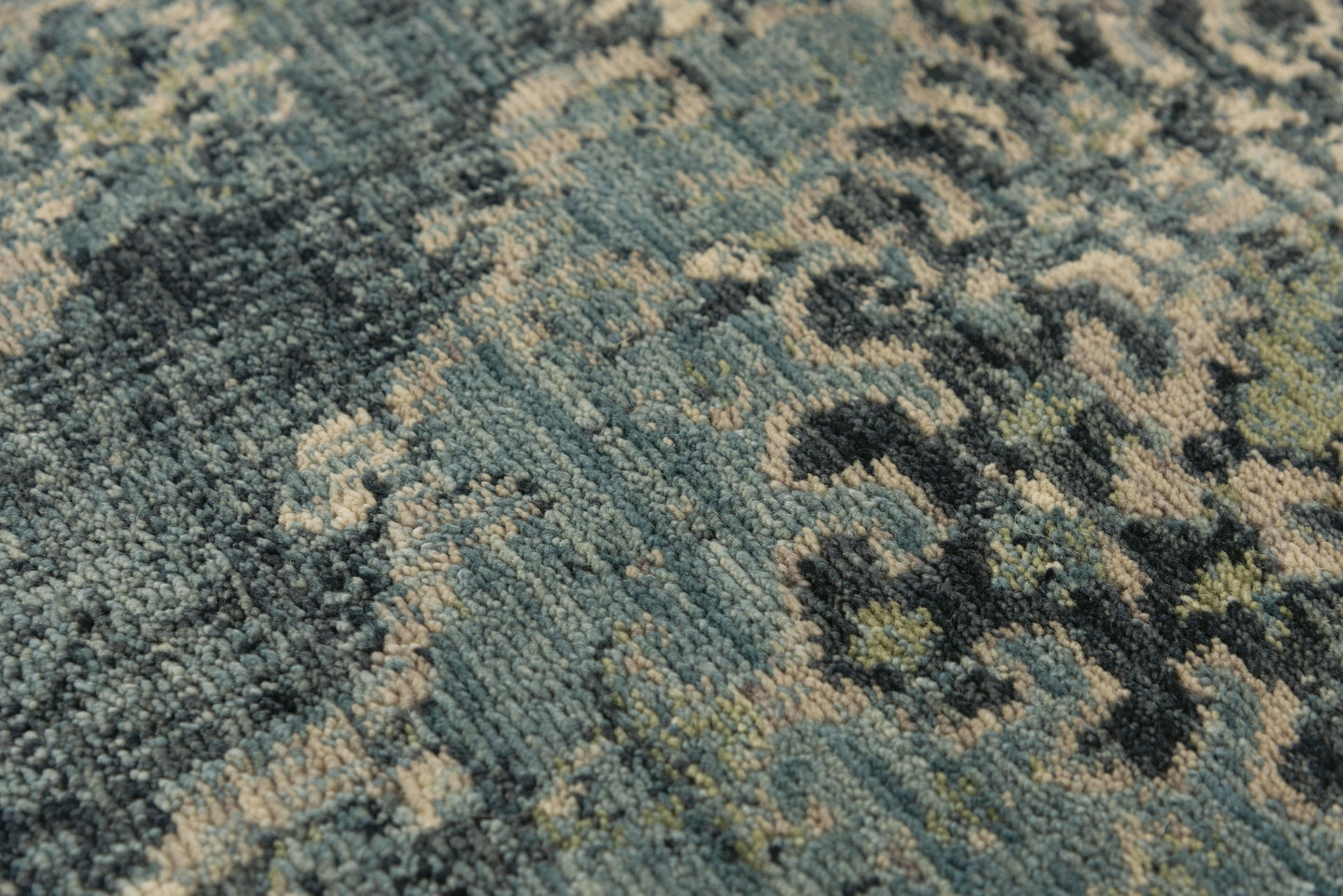 Platinum PNM102 Blue/Beige Hybrid Rug - Rizzy