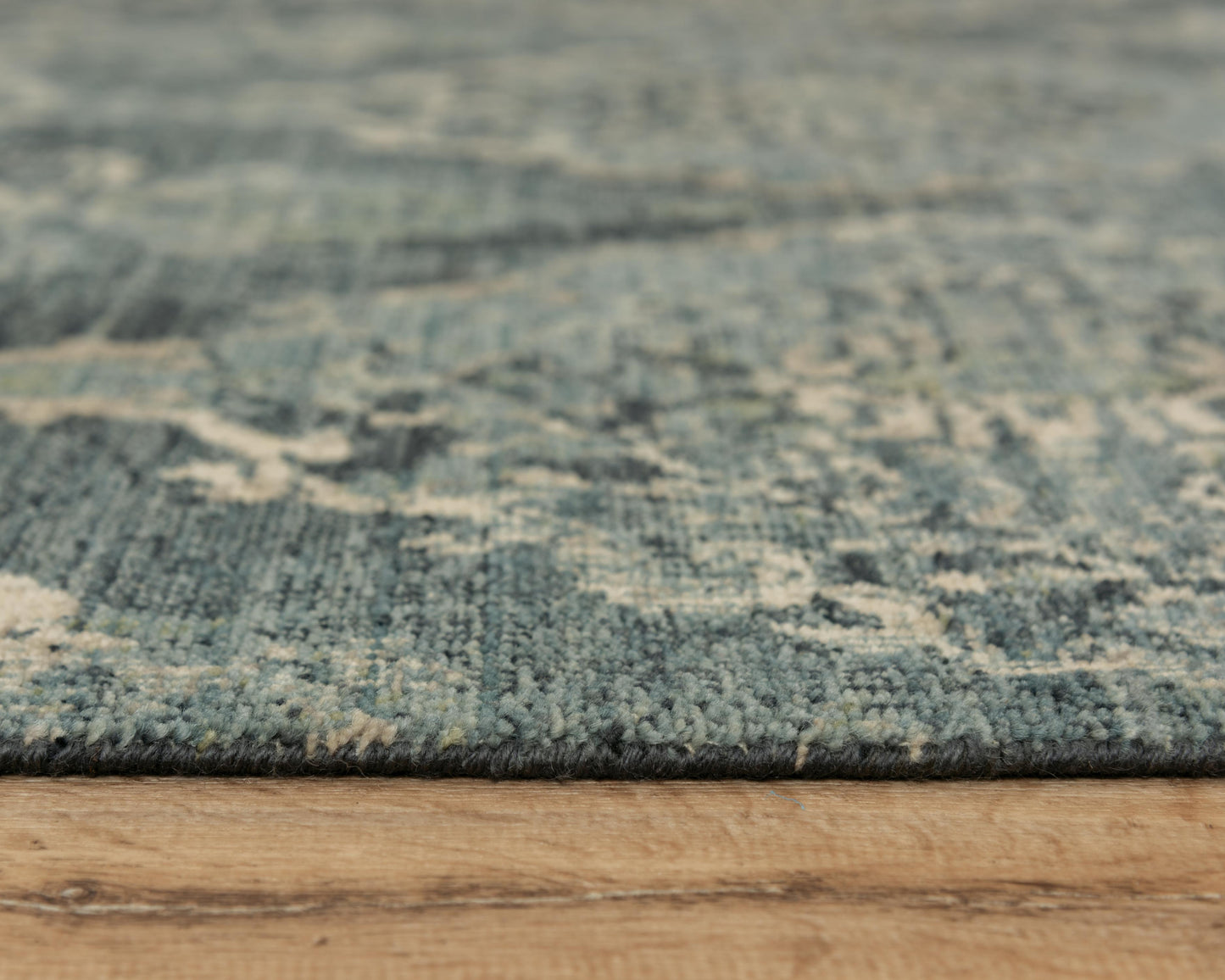 Platinum PNM102 Blue/Beige Hybrid Rug - Rizzy