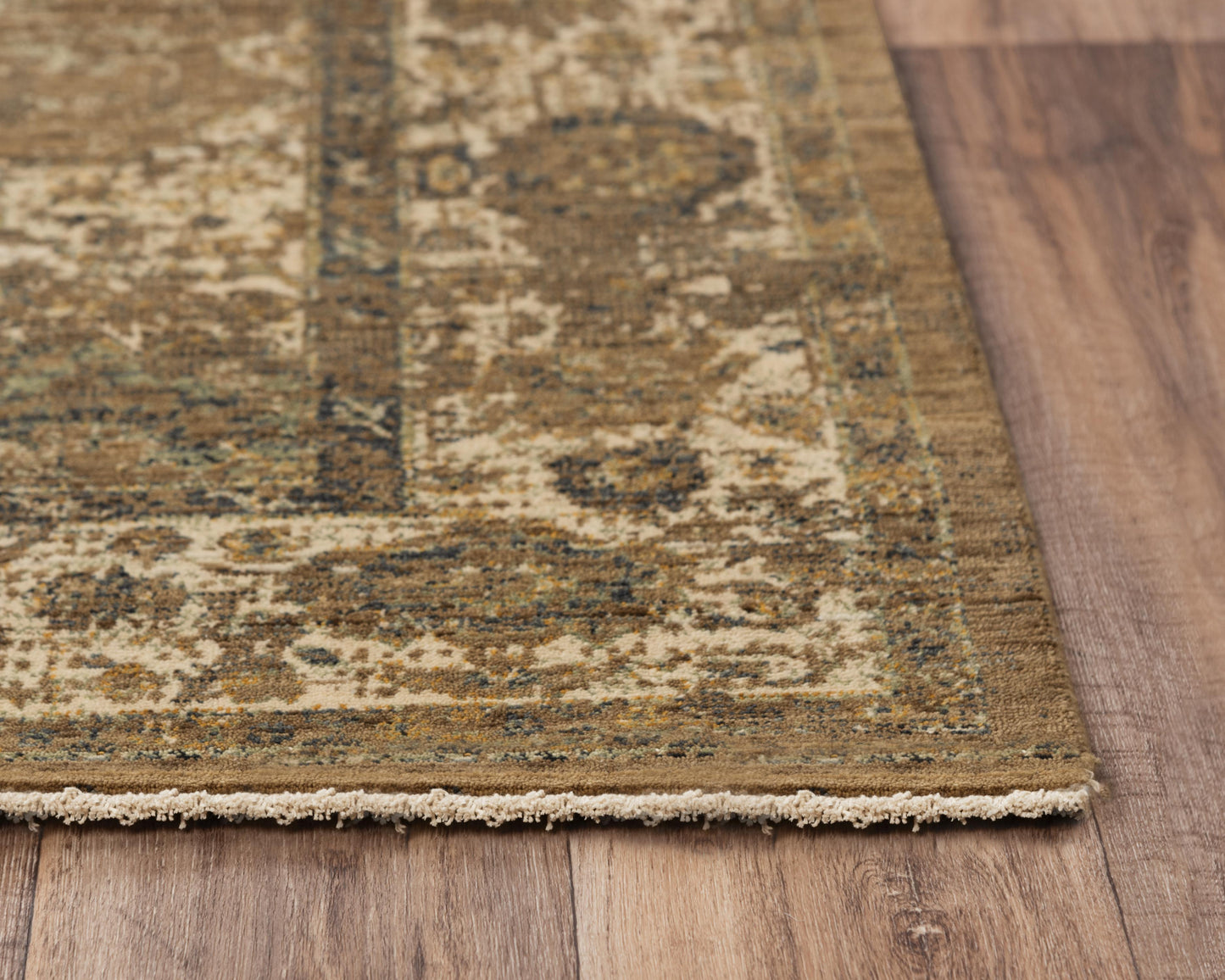Platinum PNM103 Brown/Beige Hybrid Rug - Rizzy