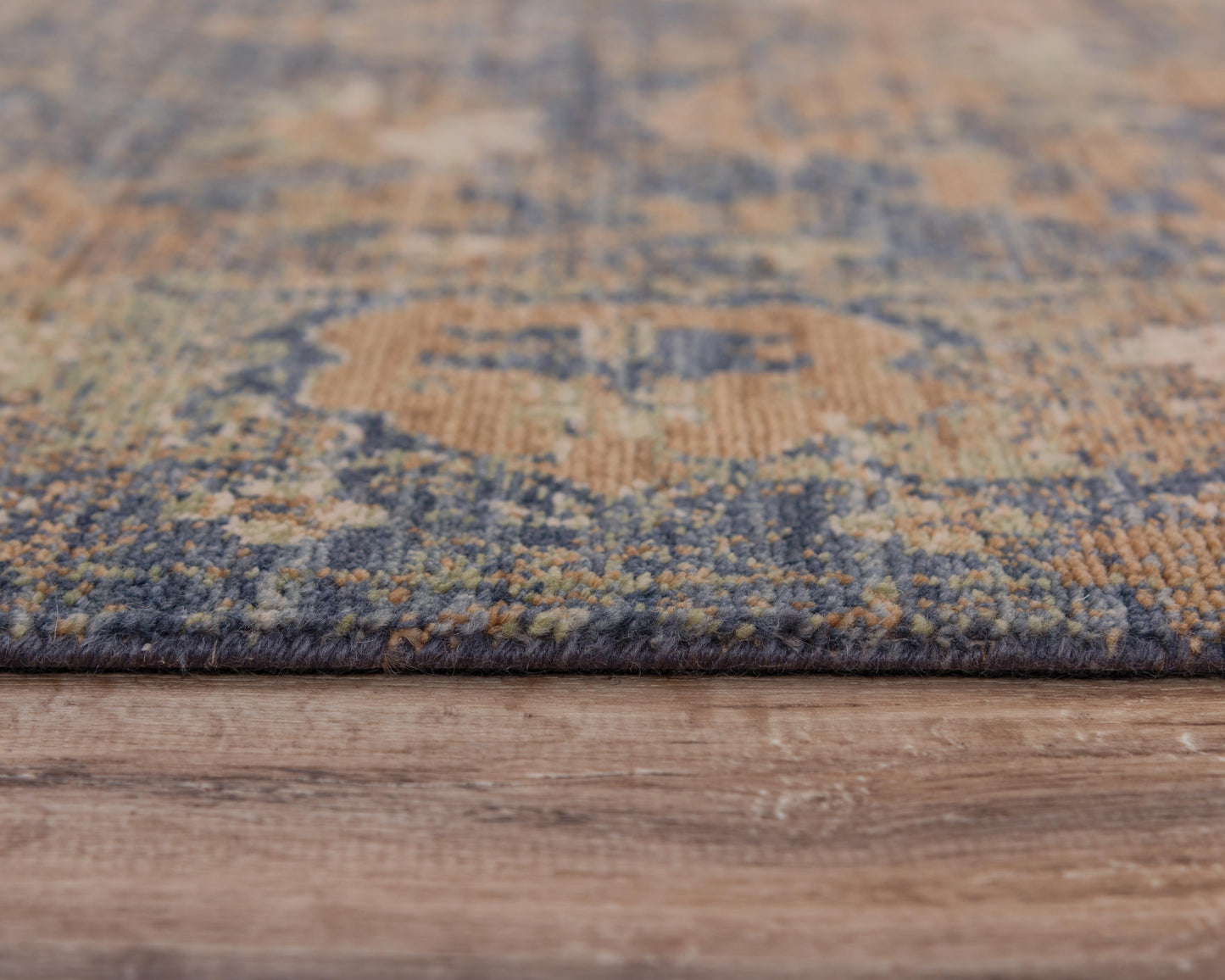 Platinum PNM105 Charcoal Hybrid Rug - Rizzy