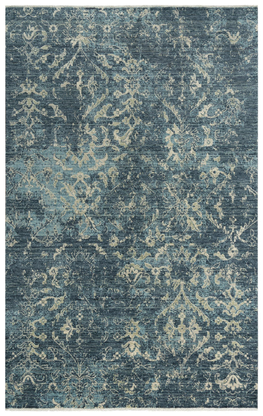 Platinum PNM108 Blue Hybrid Rug - Rizzy