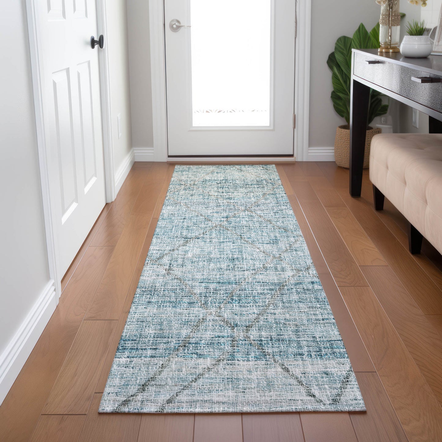 Machine Made Portico PO1 Teal - Dalyn Rugs
