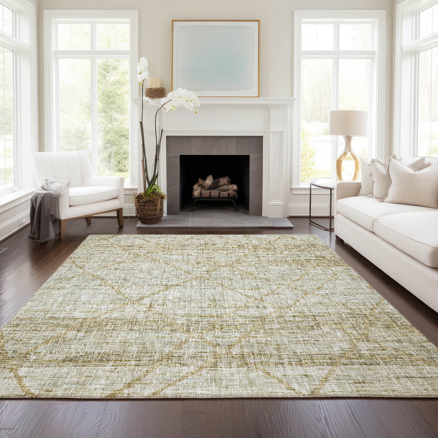 Machine Made Portico PO1 Wheat - Dalyn Rugs
