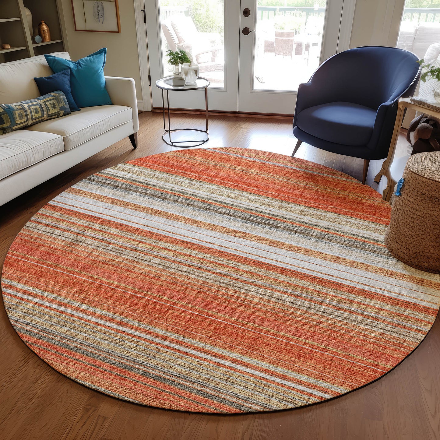 Machine Made Portico PO2 Coral - Dalyn Rugs