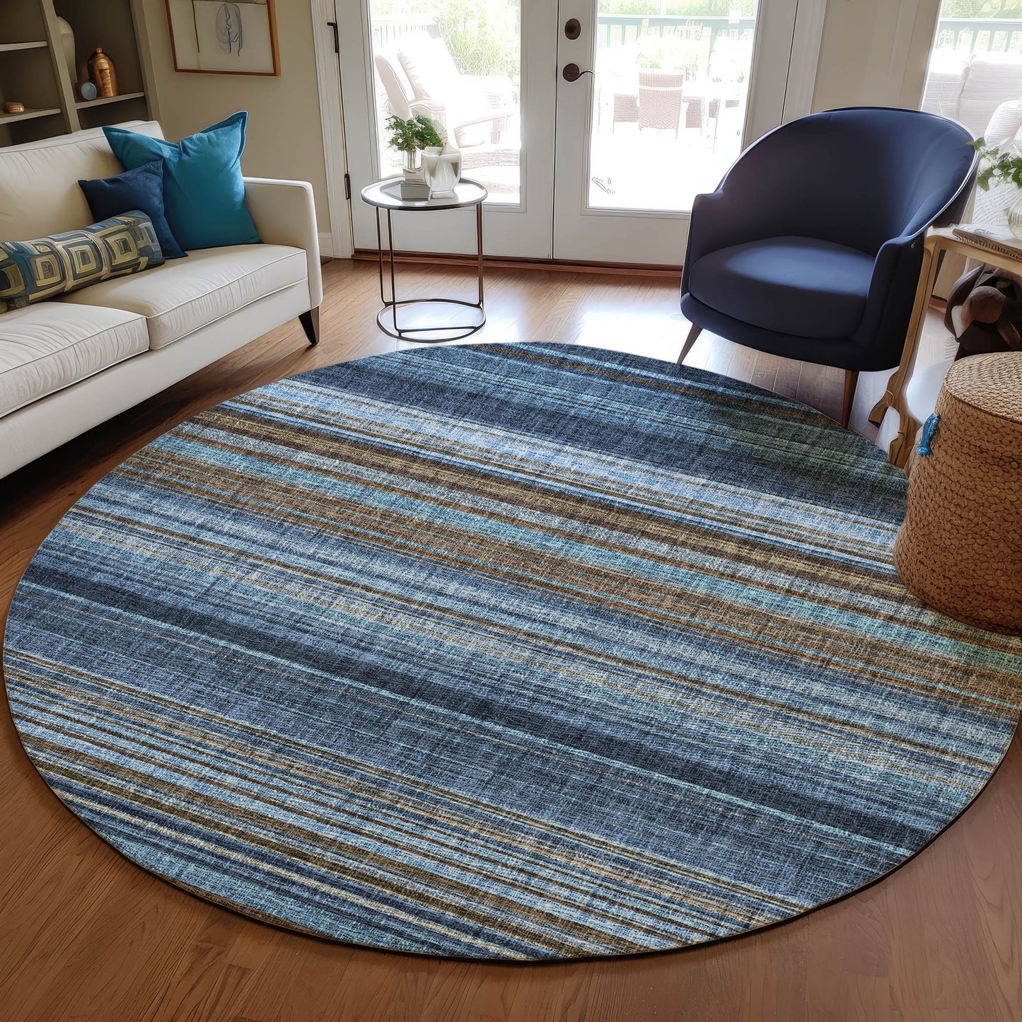 Machine Made Portico PO2 Navy - Dalyn Rugs