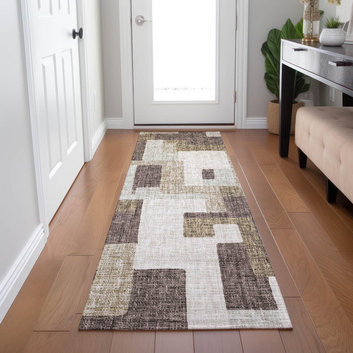 Machine Made Portico PO3 Brown - Dalyn Rugs