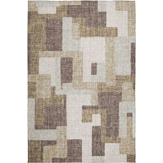Machine Made Portico PO3 Brown - Dalyn Rugs