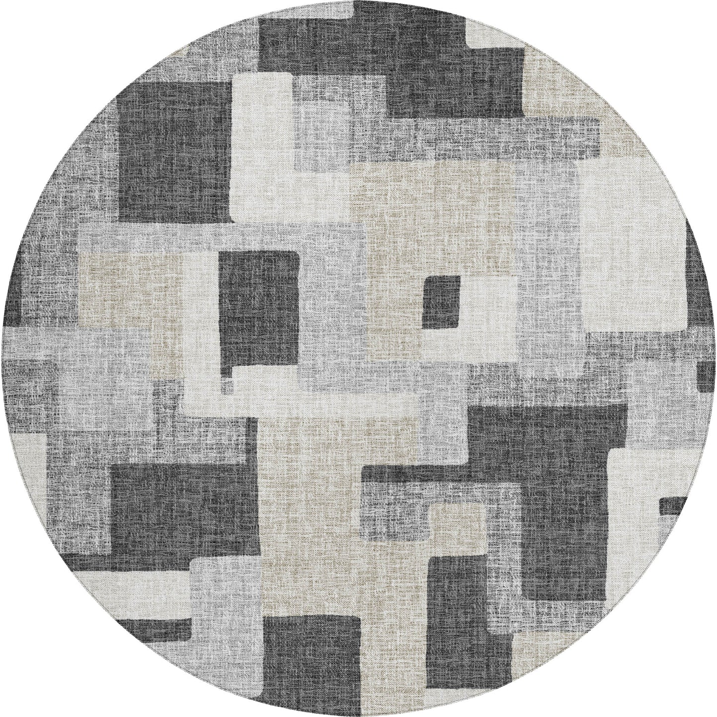 Machine Made Portico PO3 Gray - Dalyn Rugs
