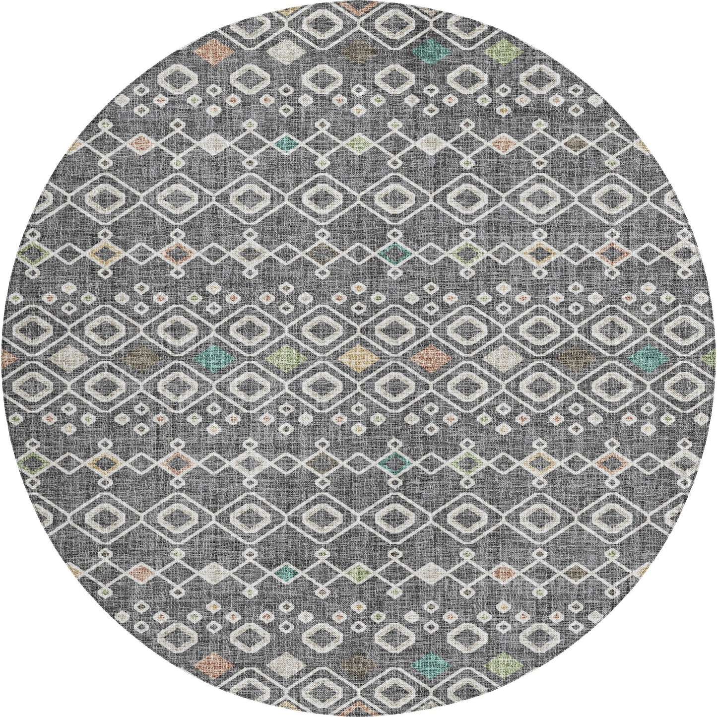 Machine Made Portico PO4 Gray - Dalyn Rugs
