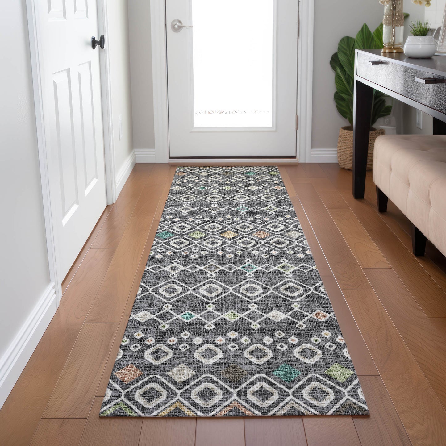 Machine Made Portico PO4 Gray - Dalyn Rugs