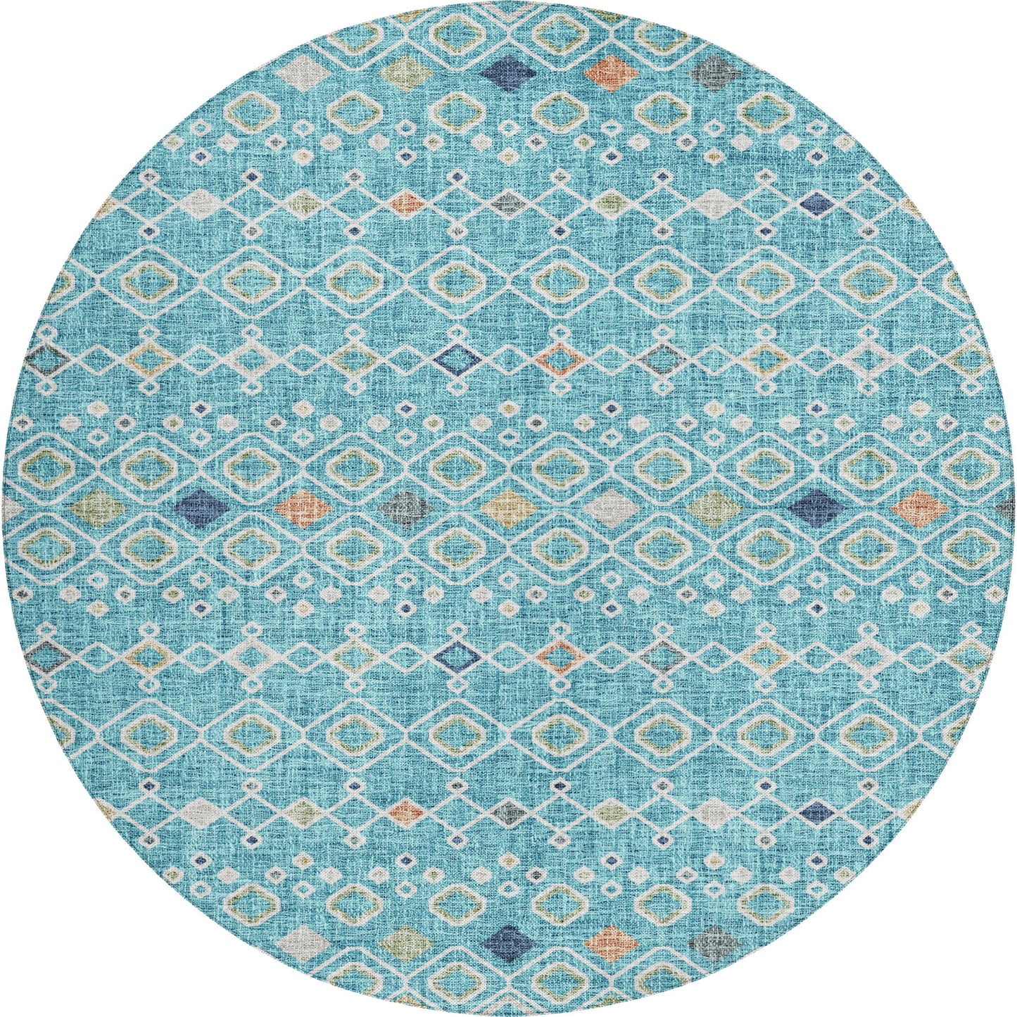 Machine Made Portico PO4 Teal - Dalyn Rugs