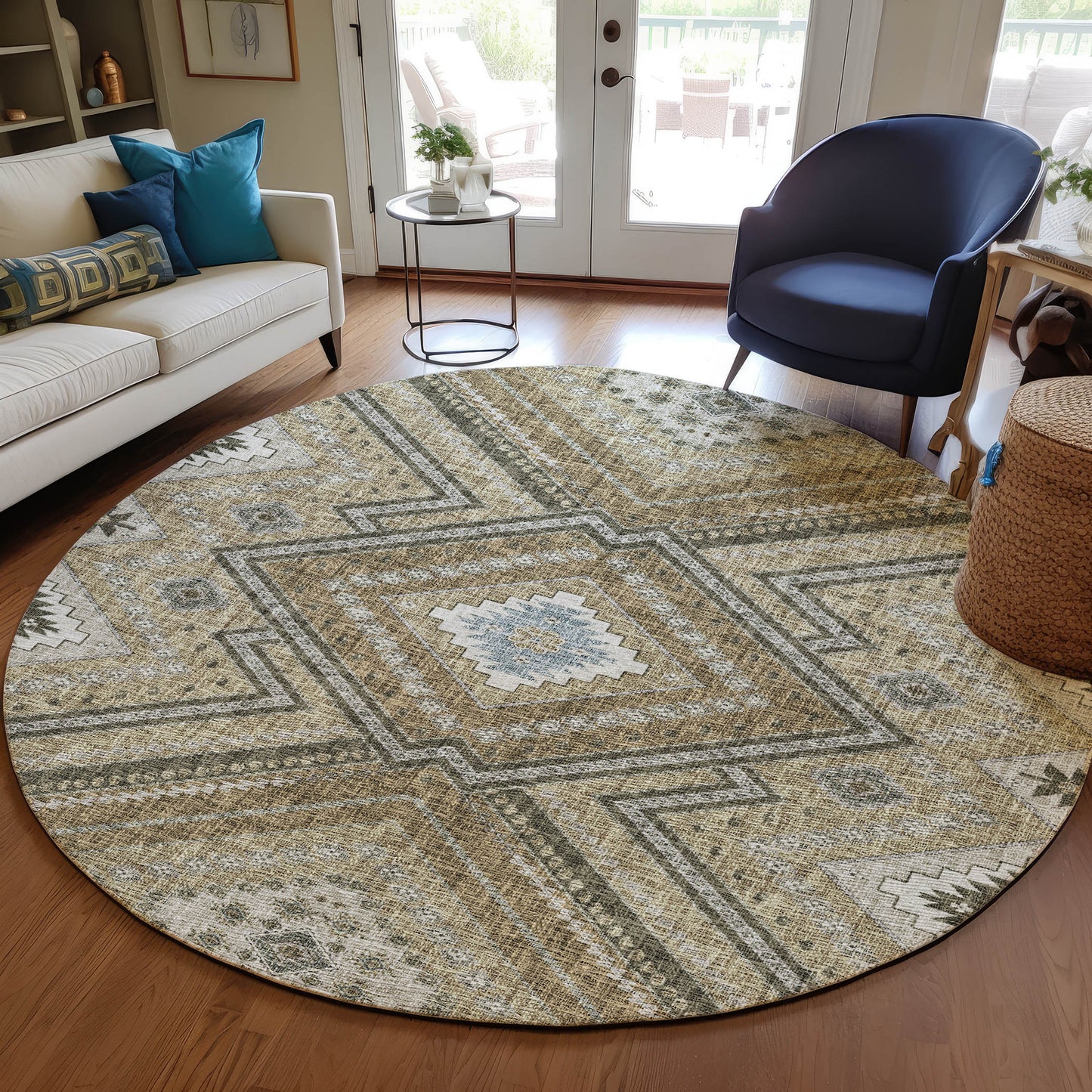 Machine Made Portico PO5 Beige - Dalyn Rugs