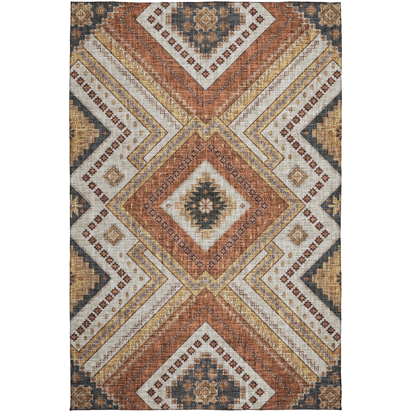 Machine Made Portico PO5 Copper - Dalyn Rugs