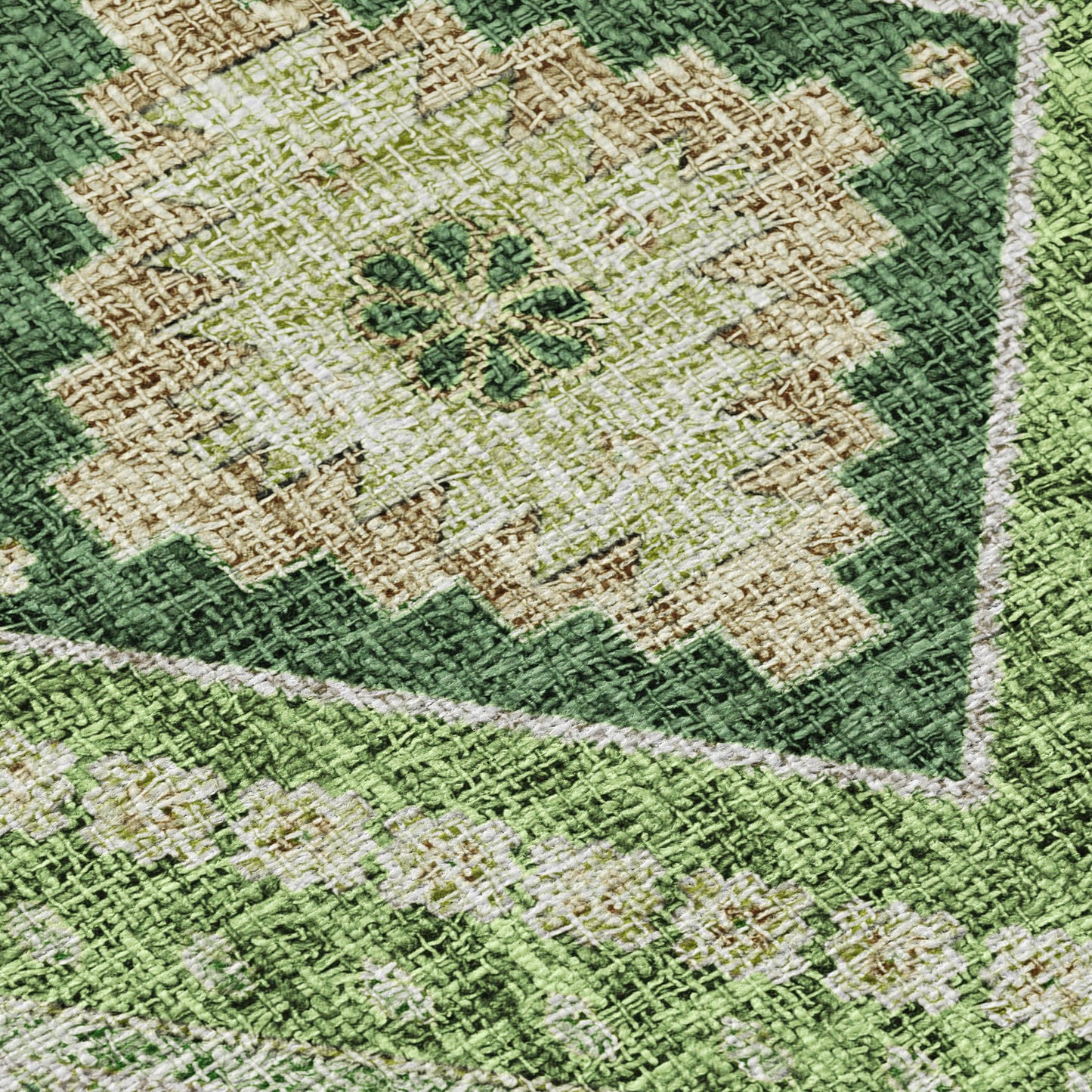 Machine Made Portico PO5 Green - Dalyn Rugs
