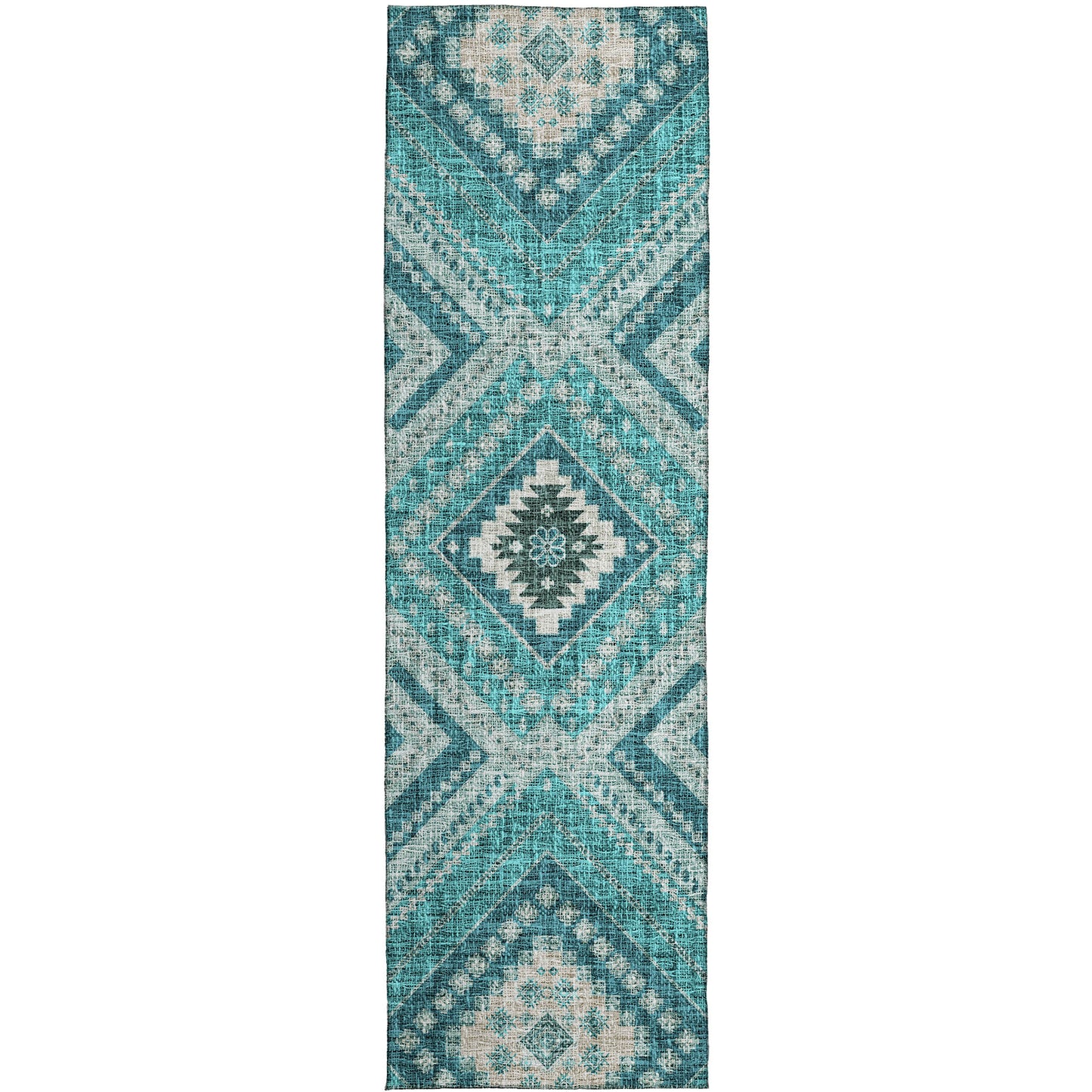 Machine Made Portico PO5 Teal - Dalyn Rugs