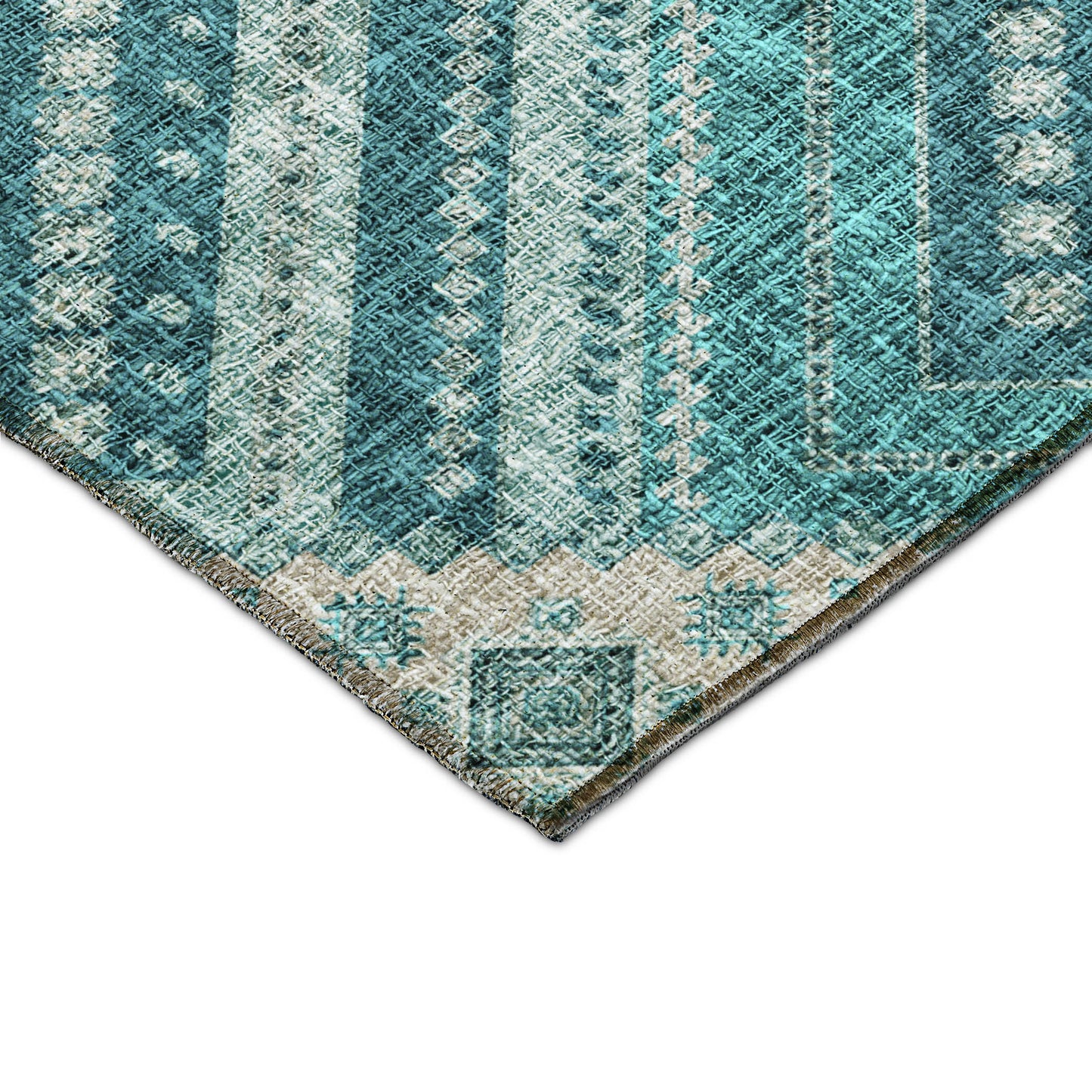 Machine Made Portico PO5 Teal - Dalyn Rugs